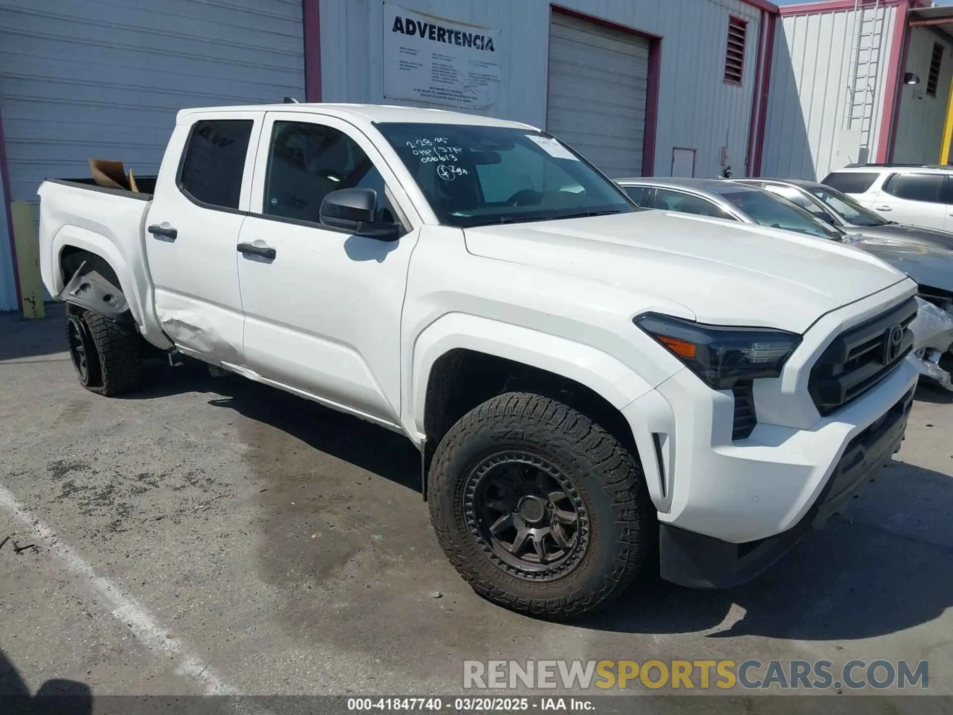 1 Photograph of a damaged car 3TYKD5HN5RT006613 TOYOTA TACOMA 2024