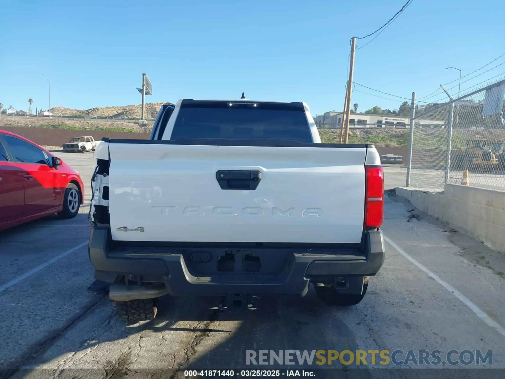 17 Photograph of a damaged car 3TYKE5JN8RT053092 TOYOTA TACOMA 2024