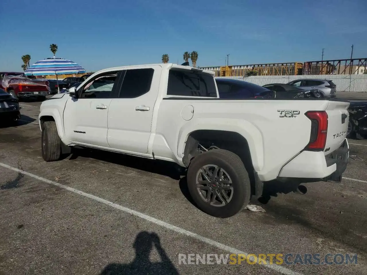 2 Photograph of a damaged car 3TYLB5JN1RT000294 TOYOTA TACOMA 2024