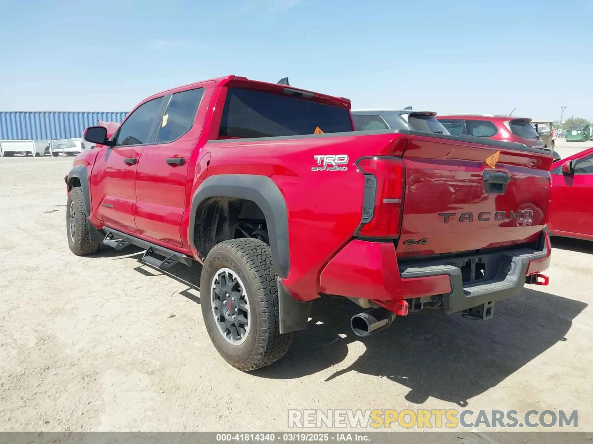 3 Photograph of a damaged car 3TYLB5JN4RT051692 TOYOTA TACOMA 2024