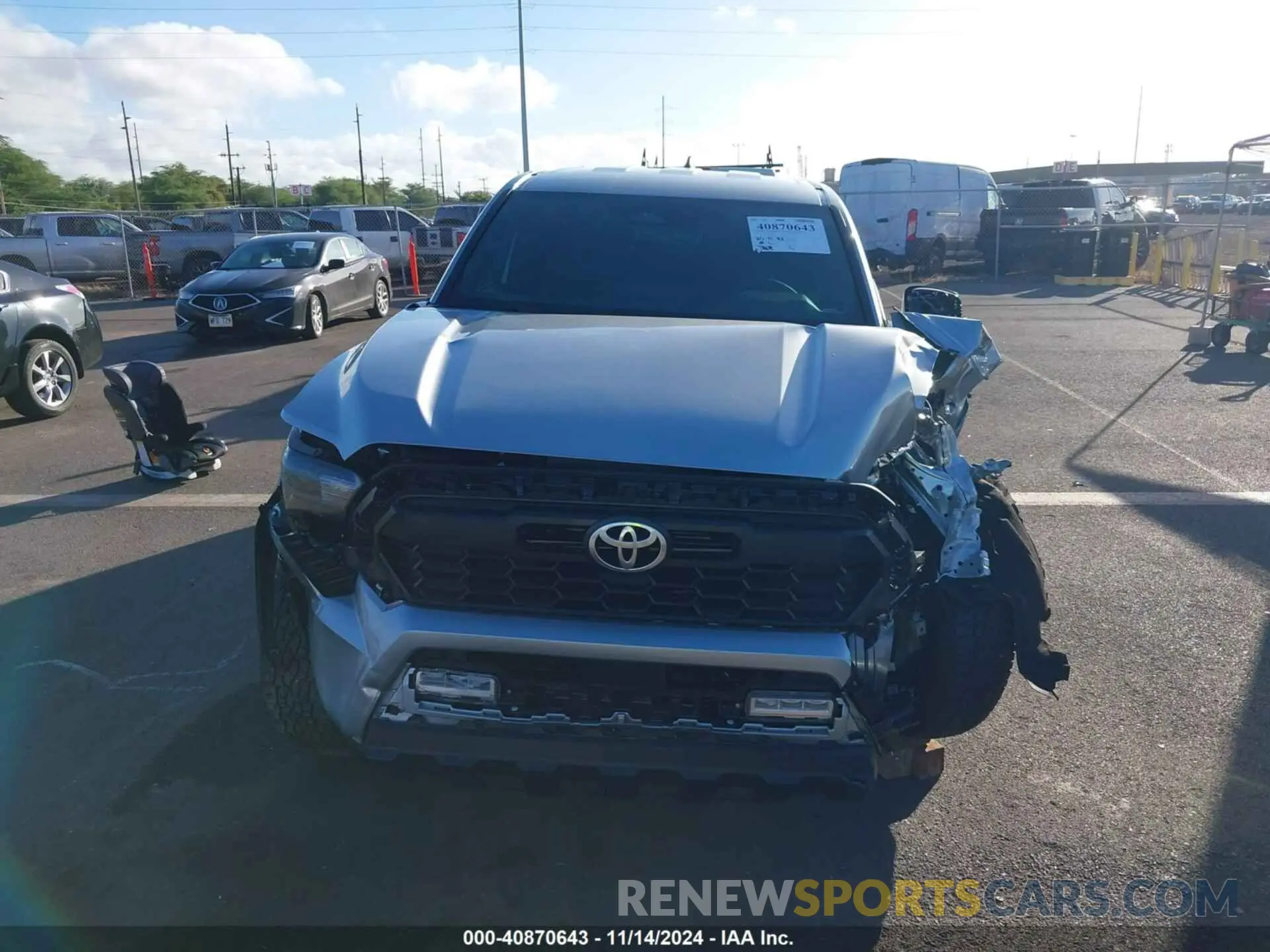12 Photograph of a damaged car 3TYLB5JN9RT033768 TOYOTA TACOMA 2024
