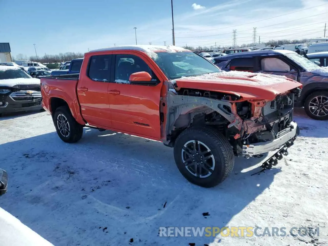 4 Photograph of a damaged car 3TYLB5JN9RT048979 TOYOTA TACOMA 2024