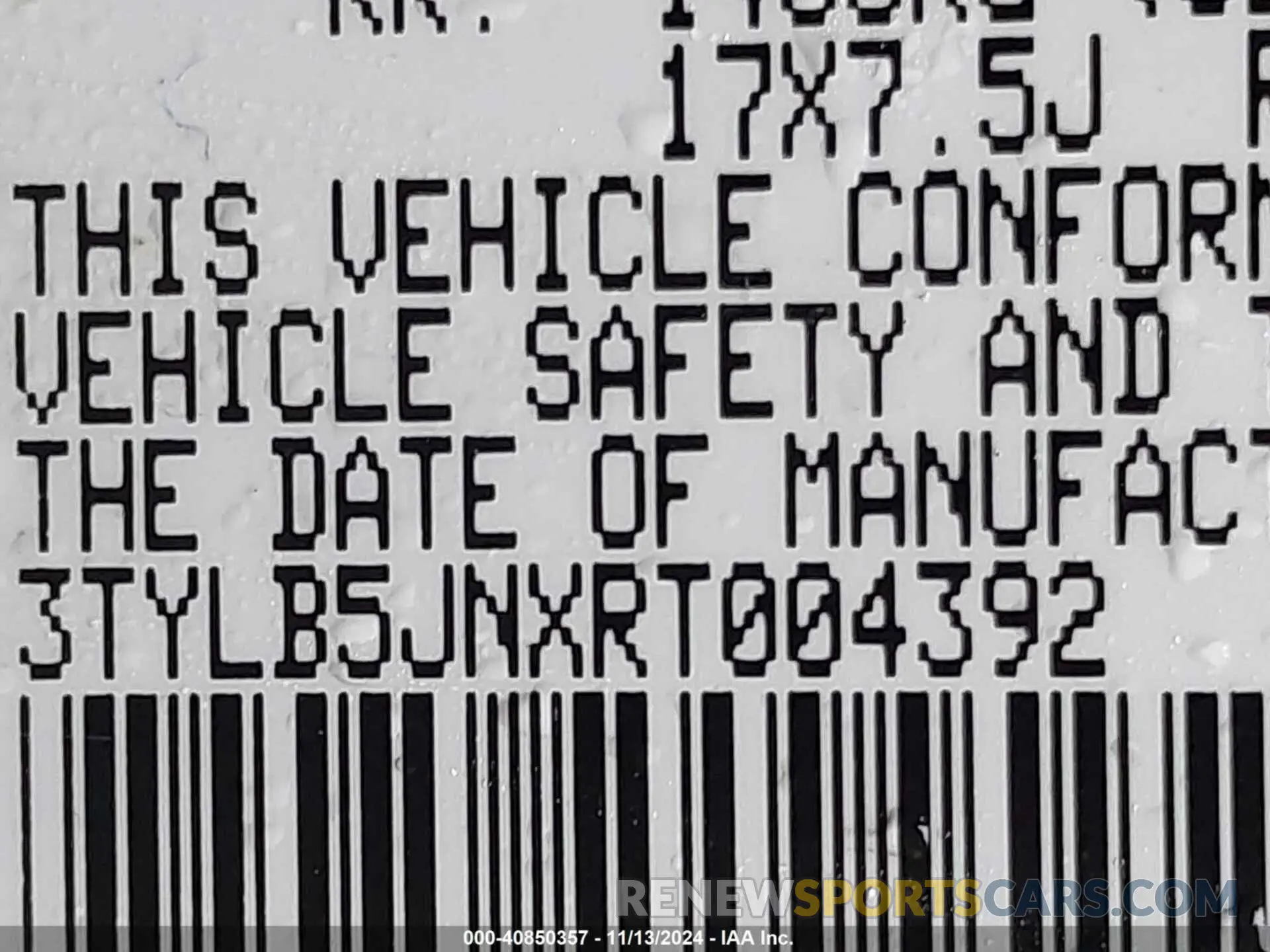 9 Photograph of a damaged car 3TYLB5JNXRT004392 TOYOTA TACOMA 2024