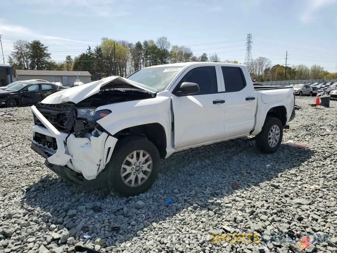 1 Photograph of a damaged car 3TYLD5KNXRT007415 TOYOTA TACOMA 2024