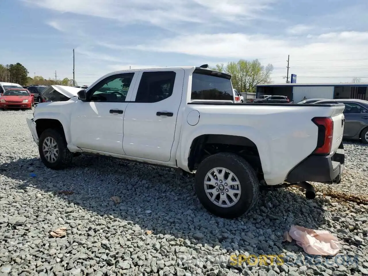 2 Photograph of a damaged car 3TYLD5KNXRT007415 TOYOTA TACOMA 2024