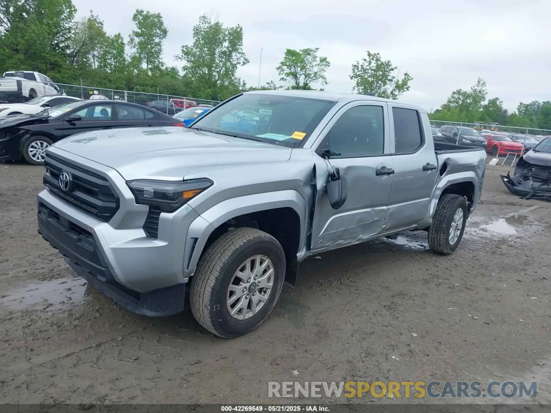 2 Photograph of a damaged car 3TYLD5KNXRT008886 TOYOTA TACOMA 2024