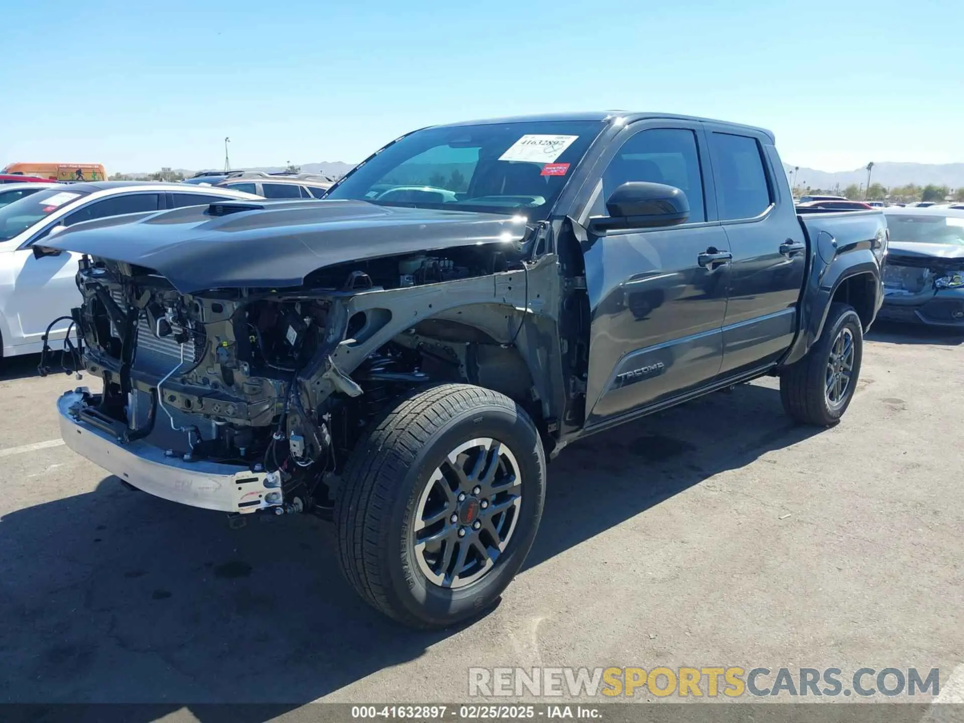 2 Photograph of a damaged car 3TMKB5FNXSM026320 TOYOTA TACOMA 2025
