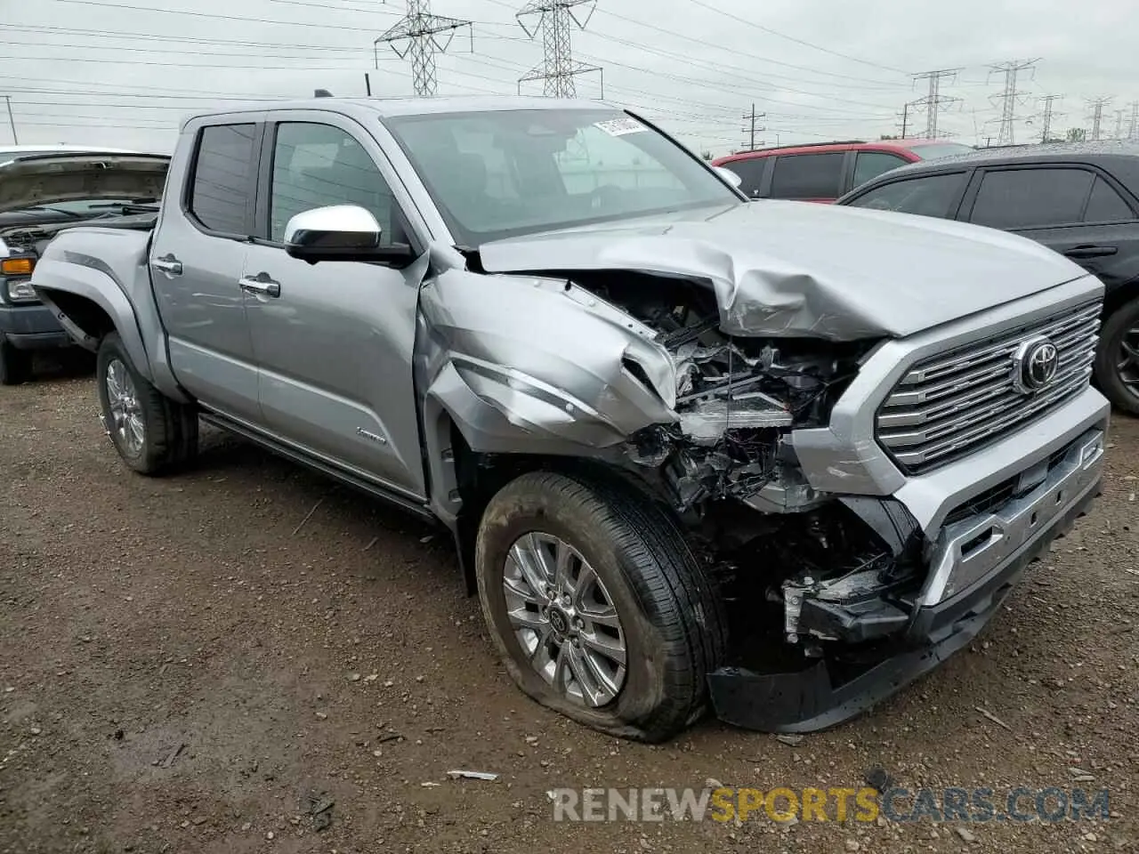 4 Photograph of a damaged car 3TMLB5JN0SM094475 TOYOTA TACOMA 2025