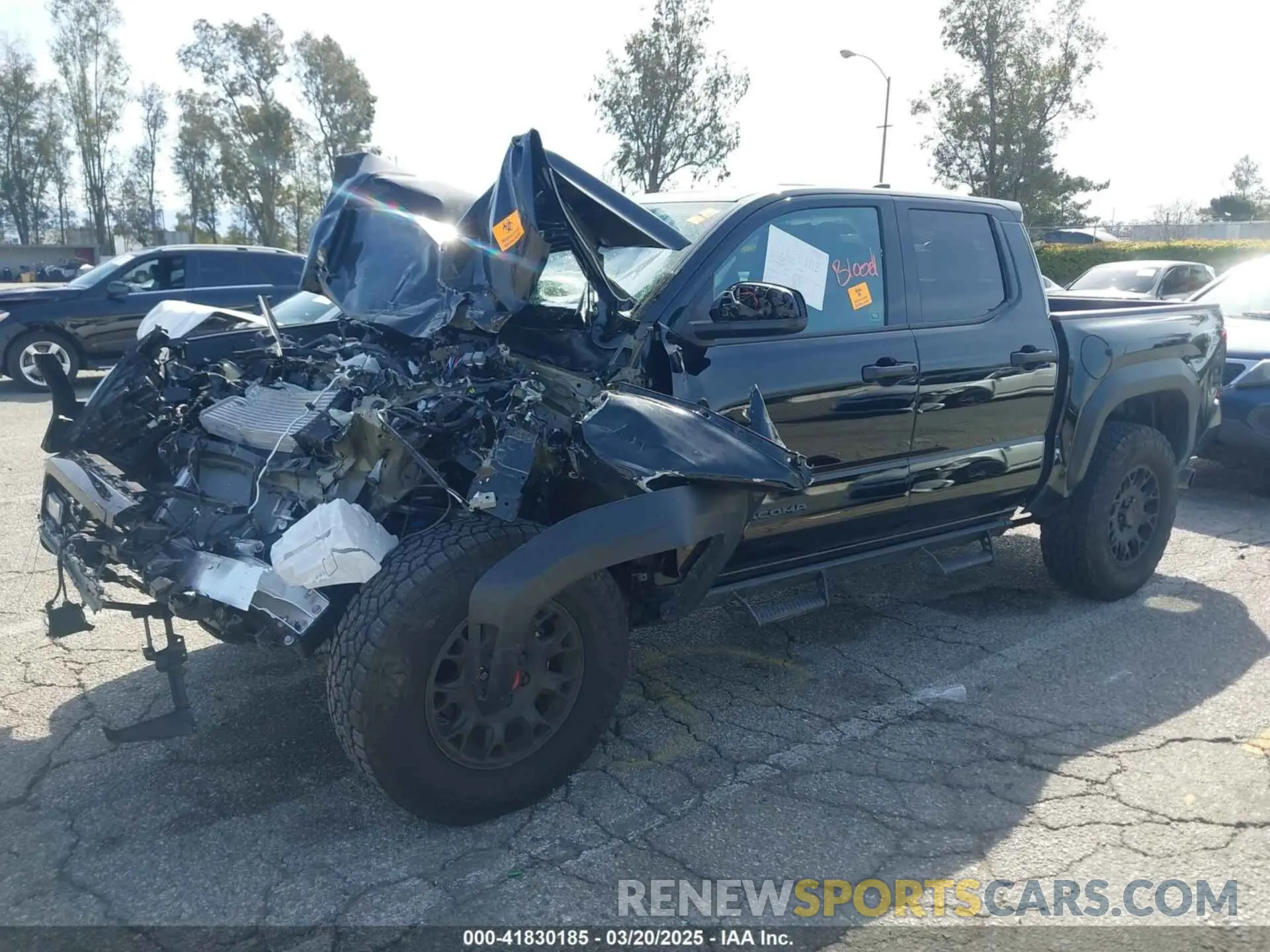 2 Photograph of a damaged car 3TMLB5JN2SM090007 TOYOTA TACOMA 2025