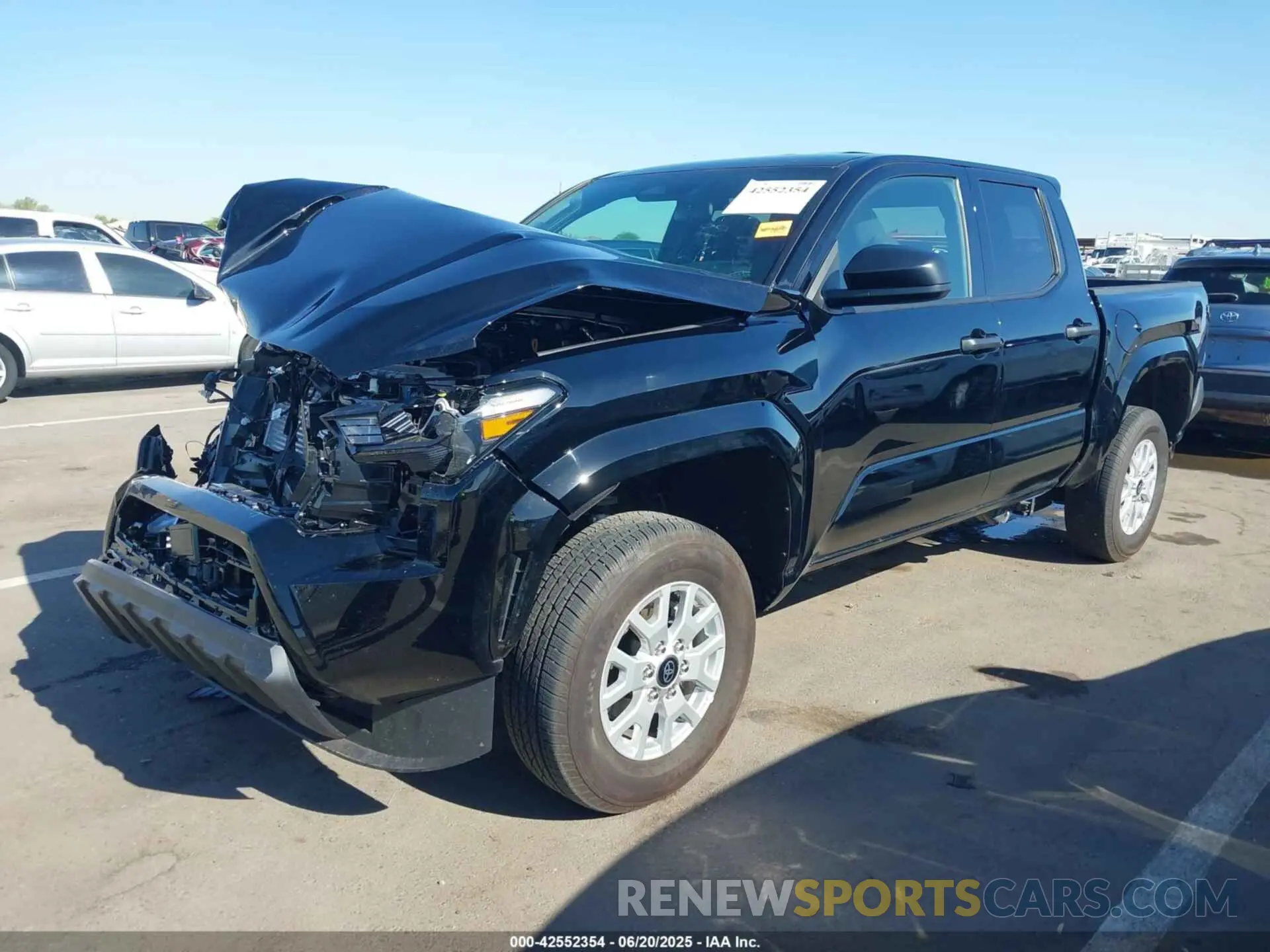 2 Photograph of a damaged car 3TYLD5KNXST013317 TOYOTA TACOMA 2025