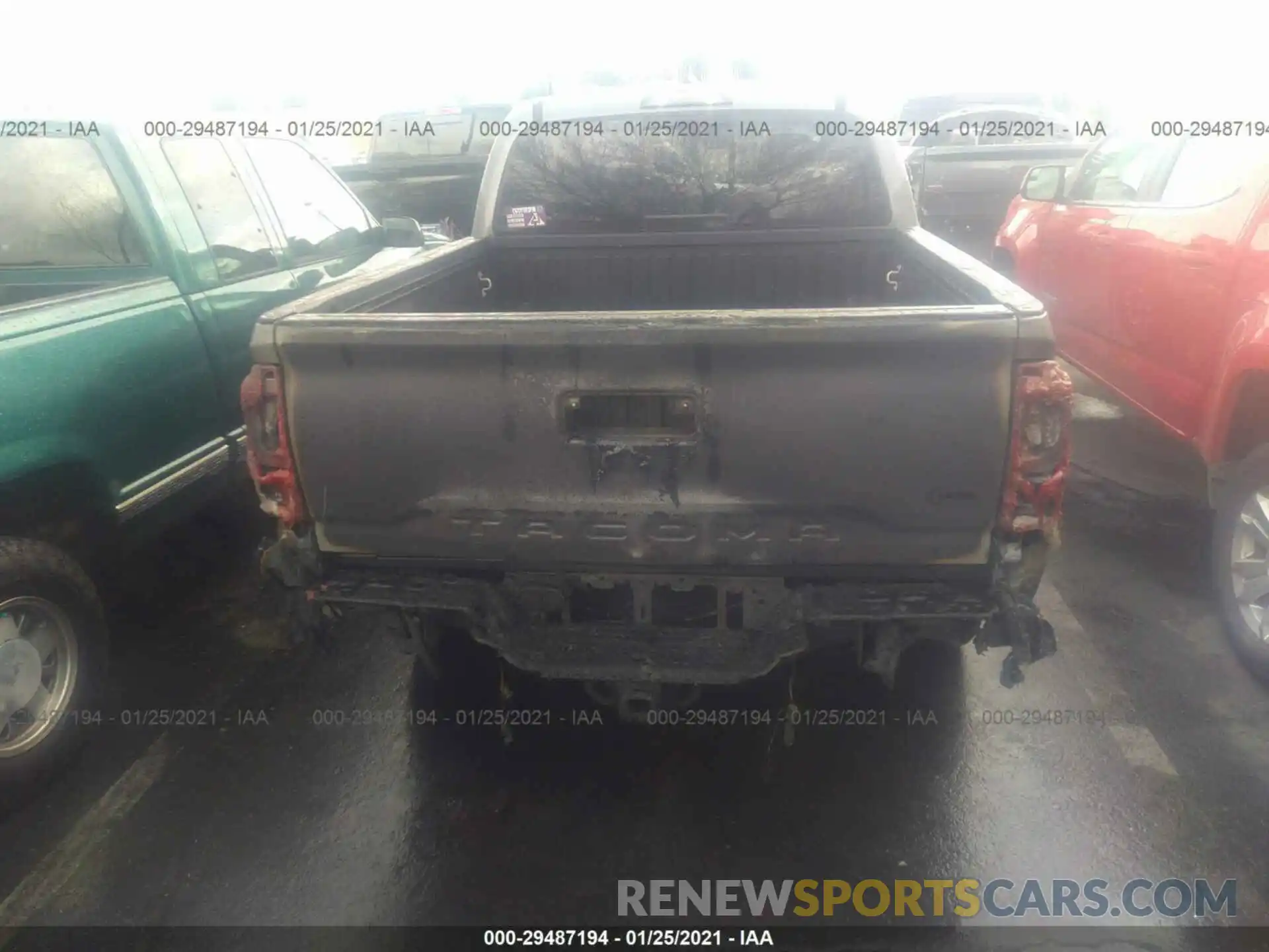 6 Photograph of a damaged car 3TMAZ5CN1KM085557 TOYOTA TACOMA 2WD 2019