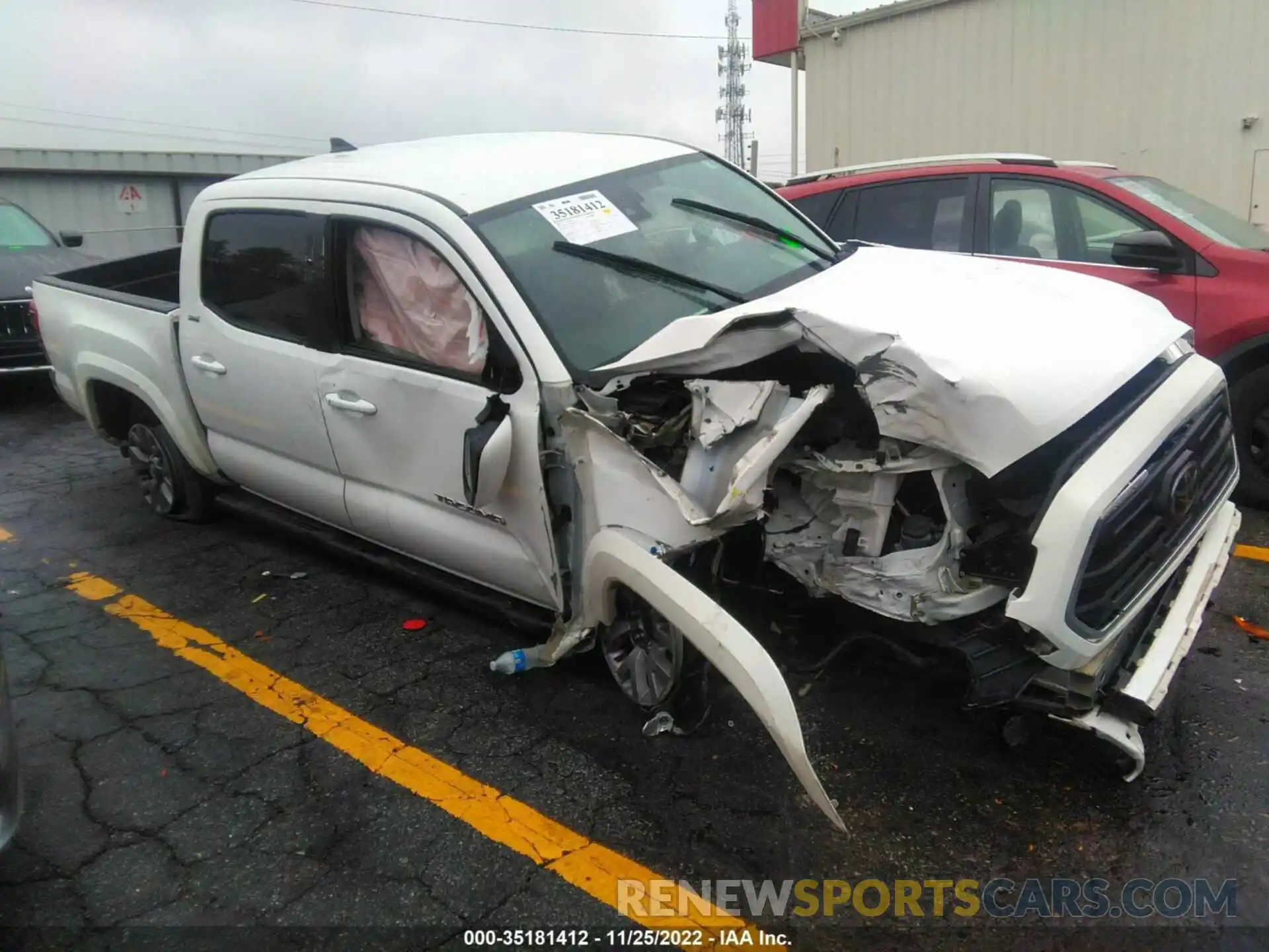 6 Photograph of a damaged car 3TMAZ5CN3KM104531 TOYOTA TACOMA 2WD 2019