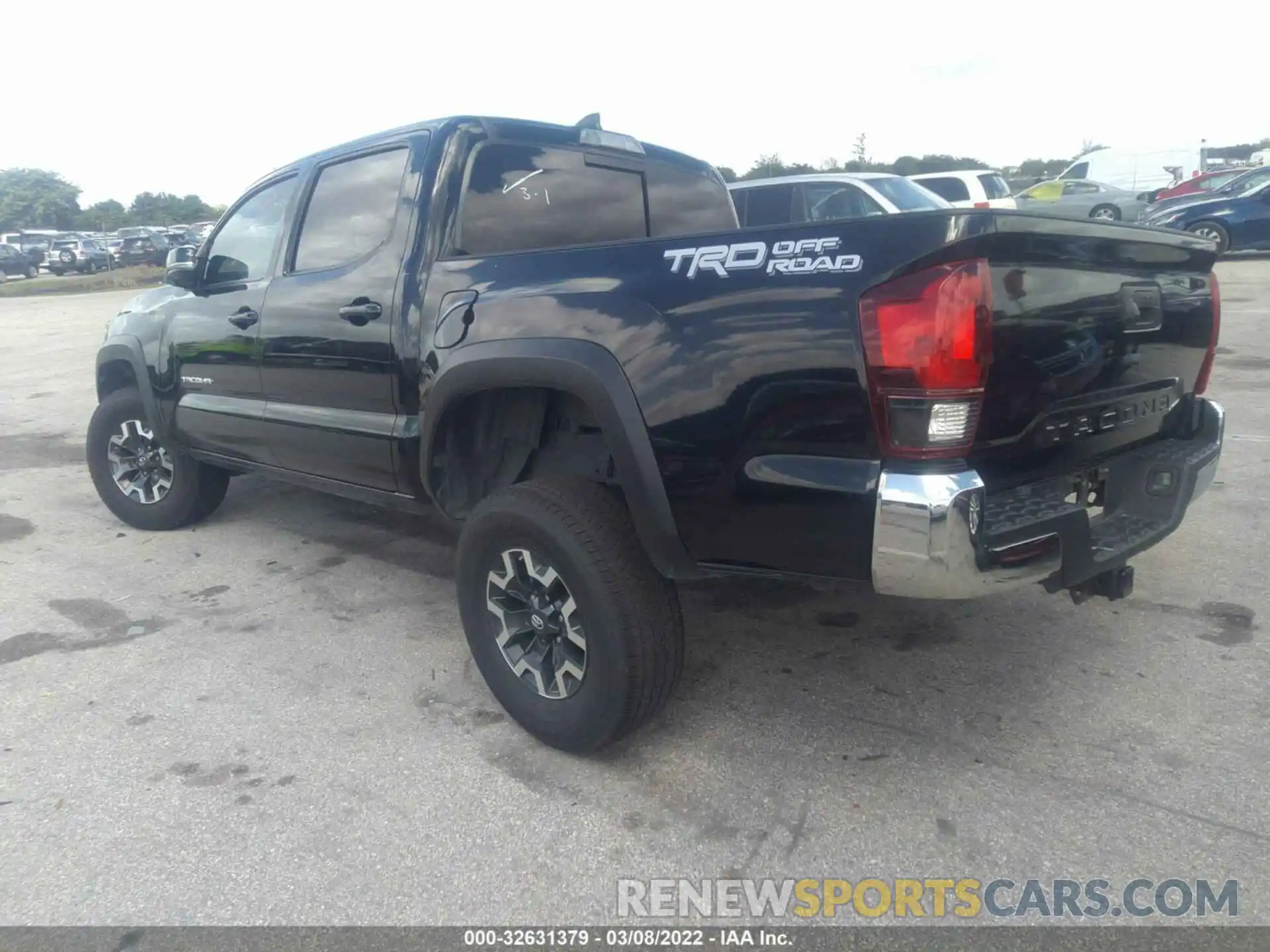 3 Photograph of a damaged car 3TMAZ5CN7KM108260 TOYOTA TACOMA 2WD 2019