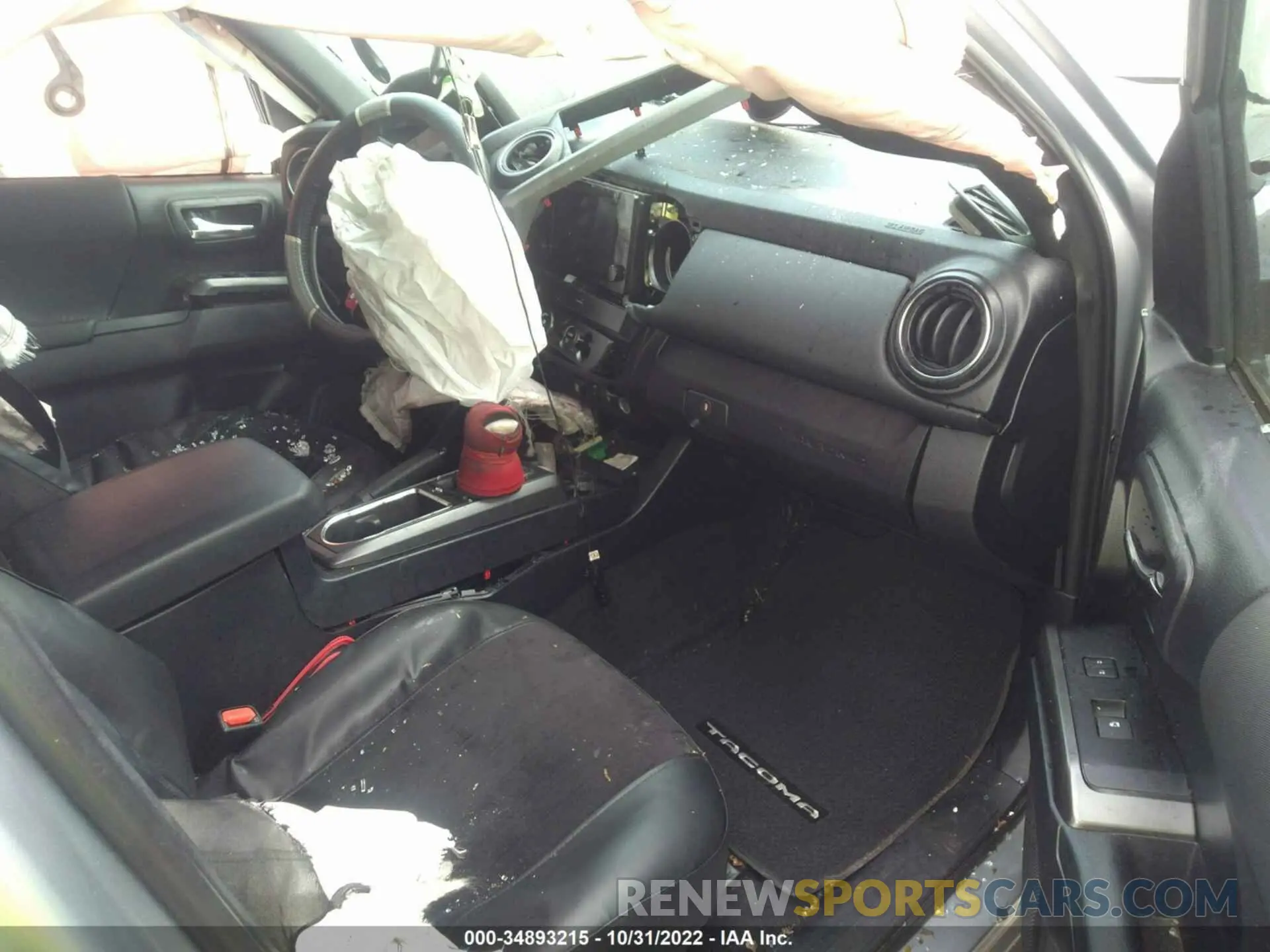 5 Photograph of a damaged car 3TMAZ5CN8KM095938 TOYOTA TACOMA 2WD 2019