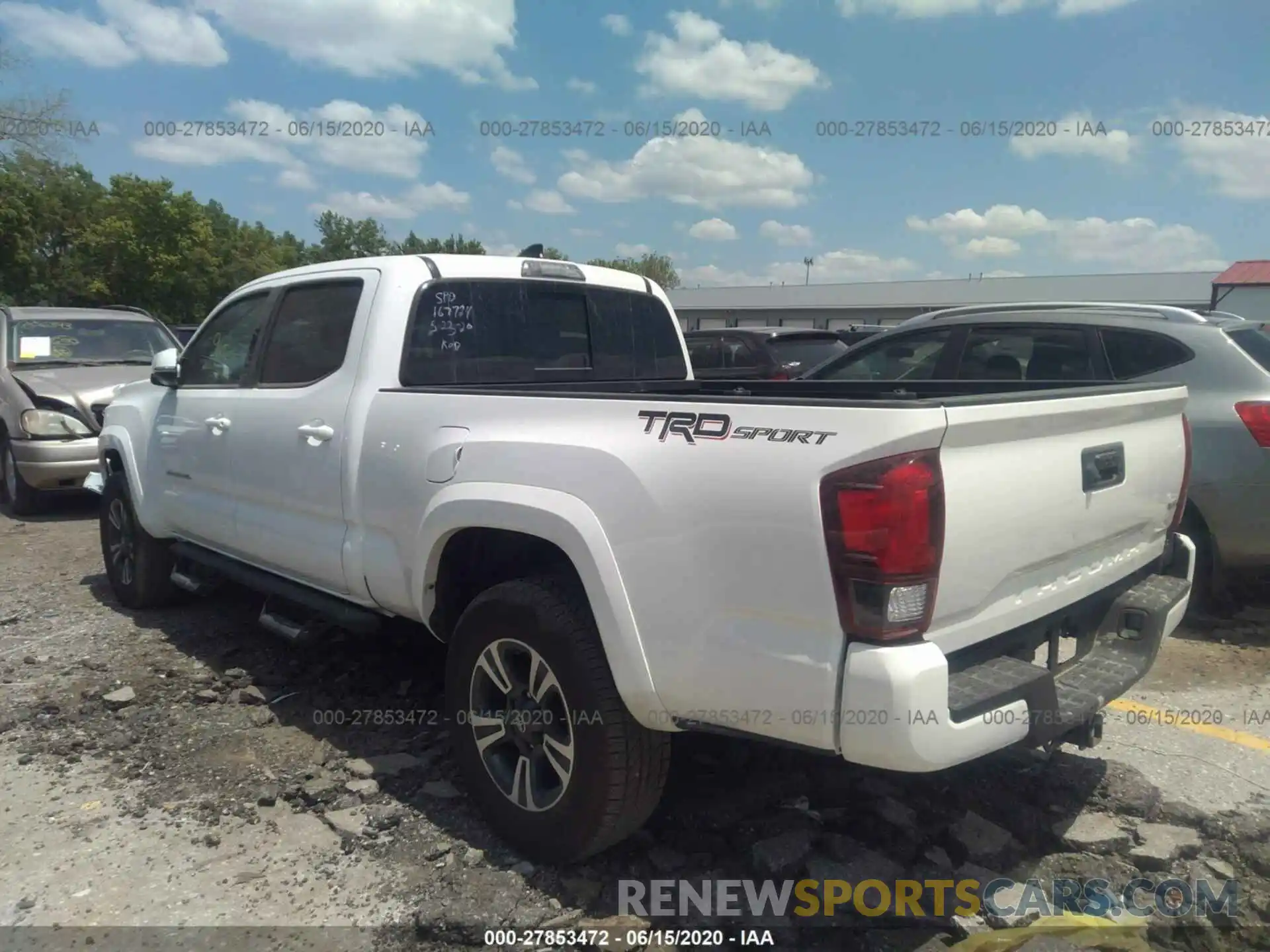 3 Photograph of a damaged car 3TMBZ5DN4KM019846 TOYOTA TACOMA 2WD 2019