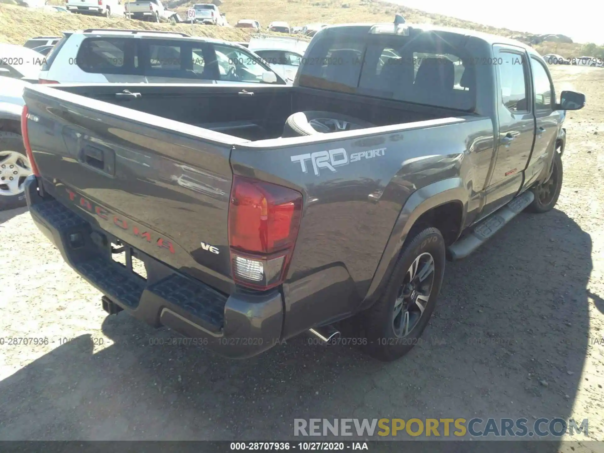 4 Photograph of a damaged car 3TMBZ5DN5KM019421 TOYOTA TACOMA 2WD 2019