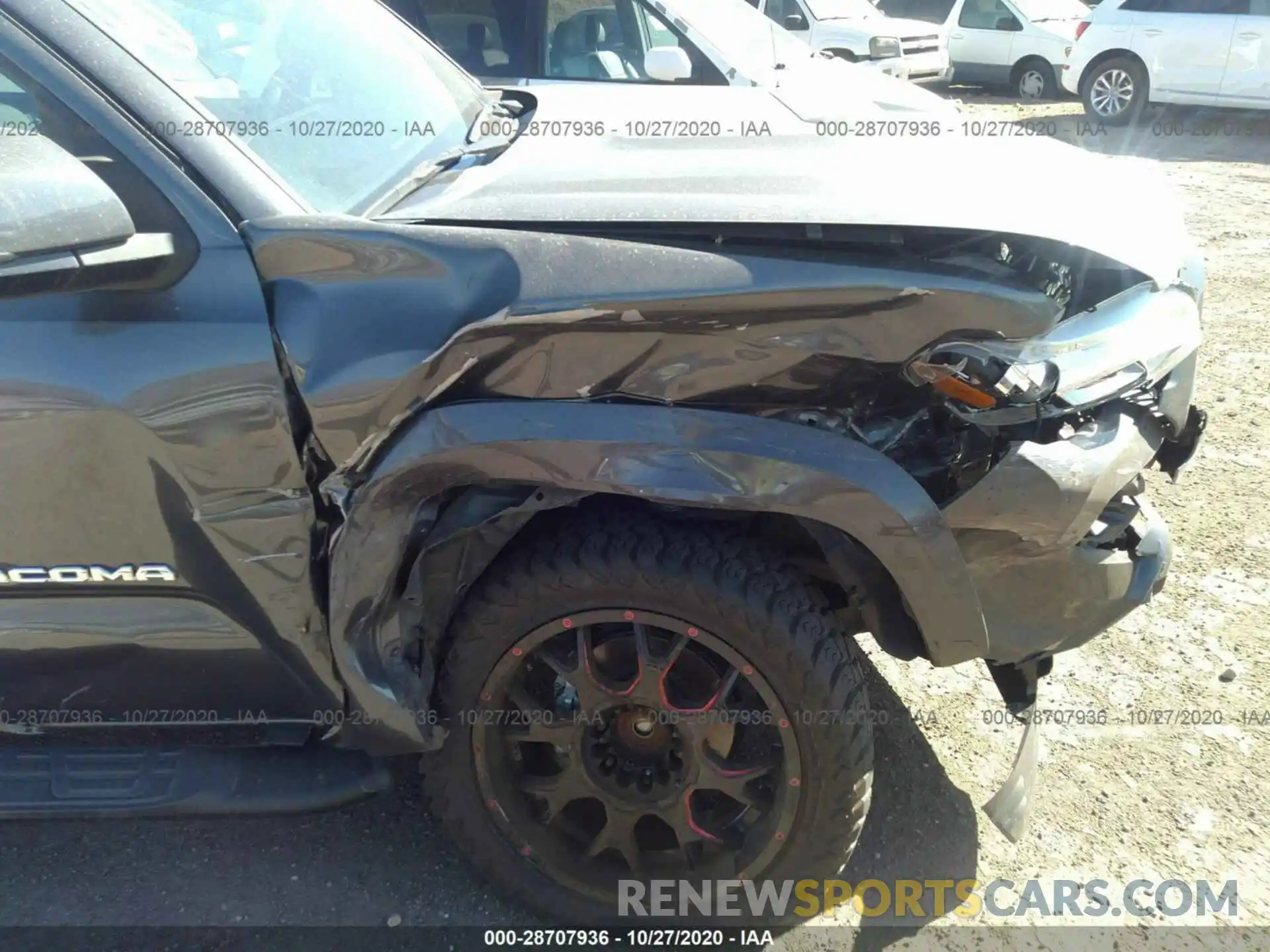 6 Photograph of a damaged car 3TMBZ5DN5KM019421 TOYOTA TACOMA 2WD 2019