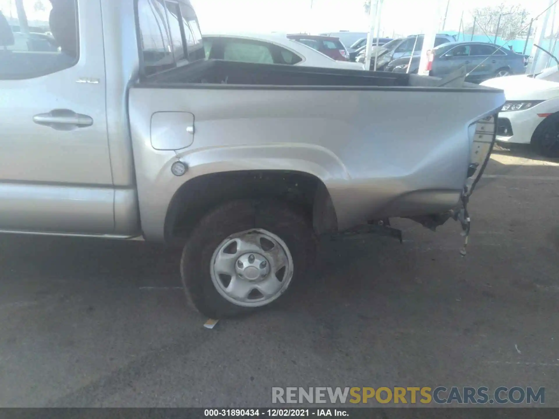 6 Photograph of a damaged car 5TFAX5GN0KX132393 TOYOTA TACOMA 2WD 2019