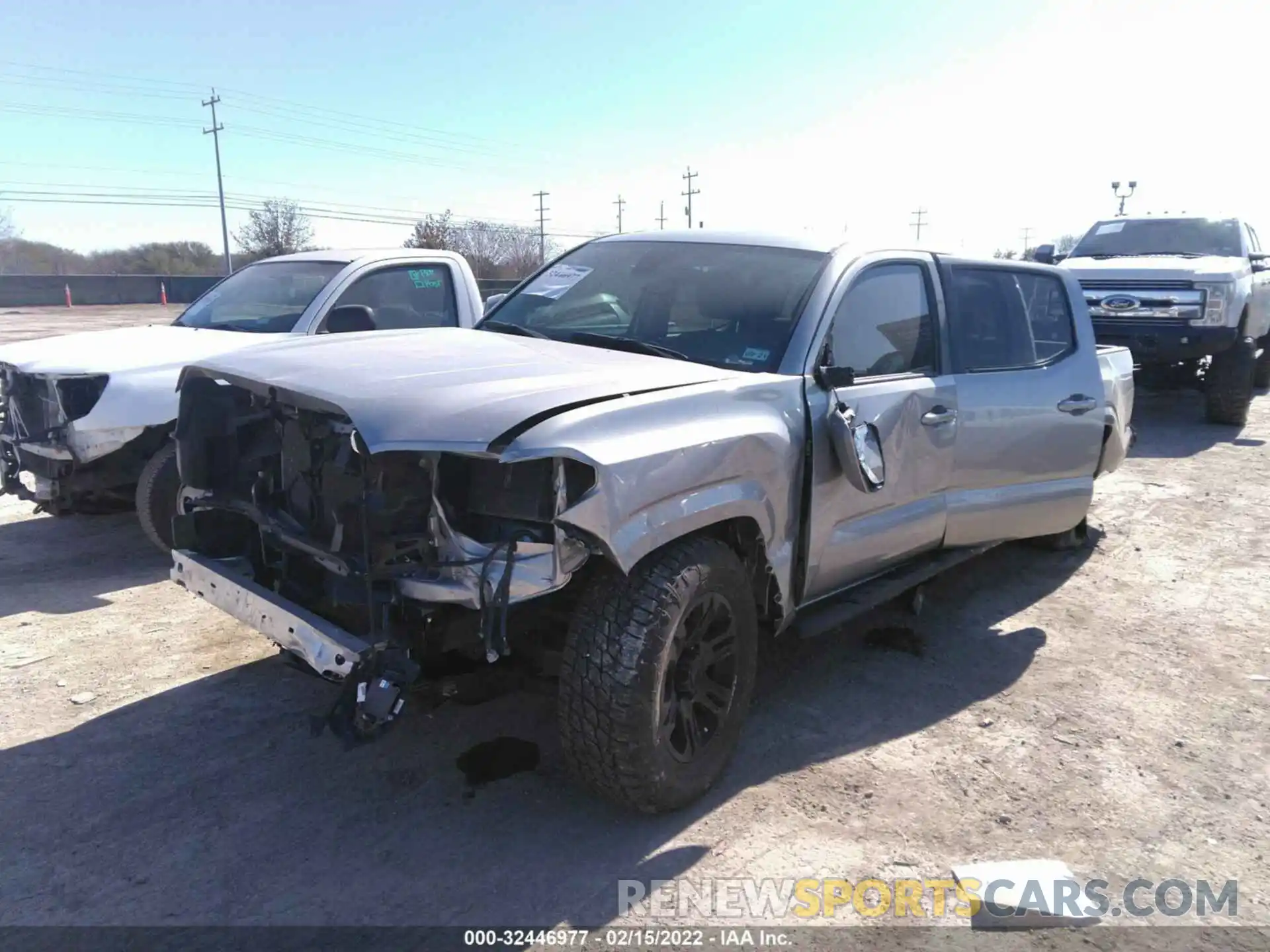 2 Photograph of a damaged car 5TFAX5GN0KX158928 TOYOTA TACOMA 2WD 2019