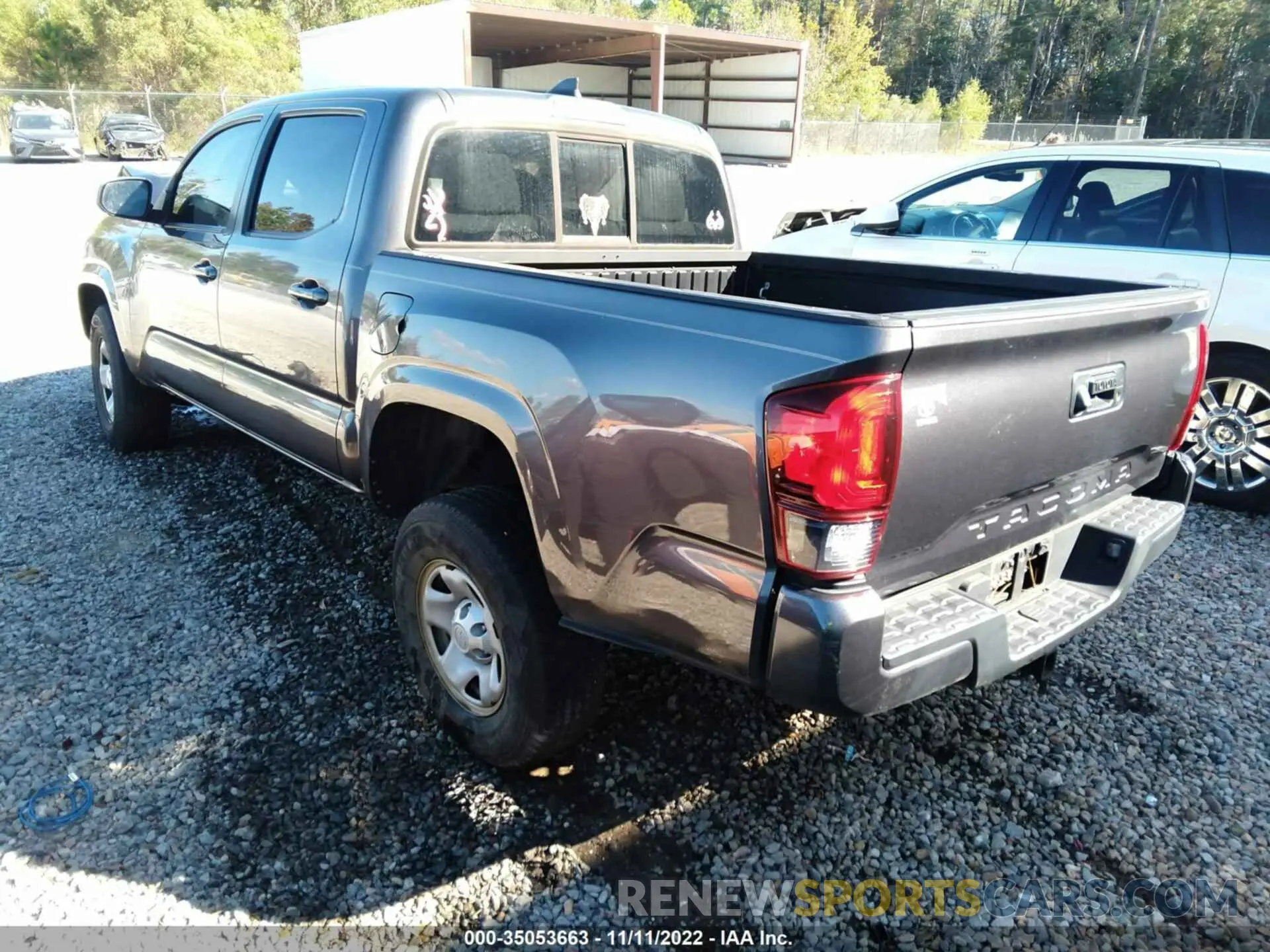 3 Photograph of a damaged car 5TFAX5GN4KX135569 TOYOTA TACOMA 2WD 2019