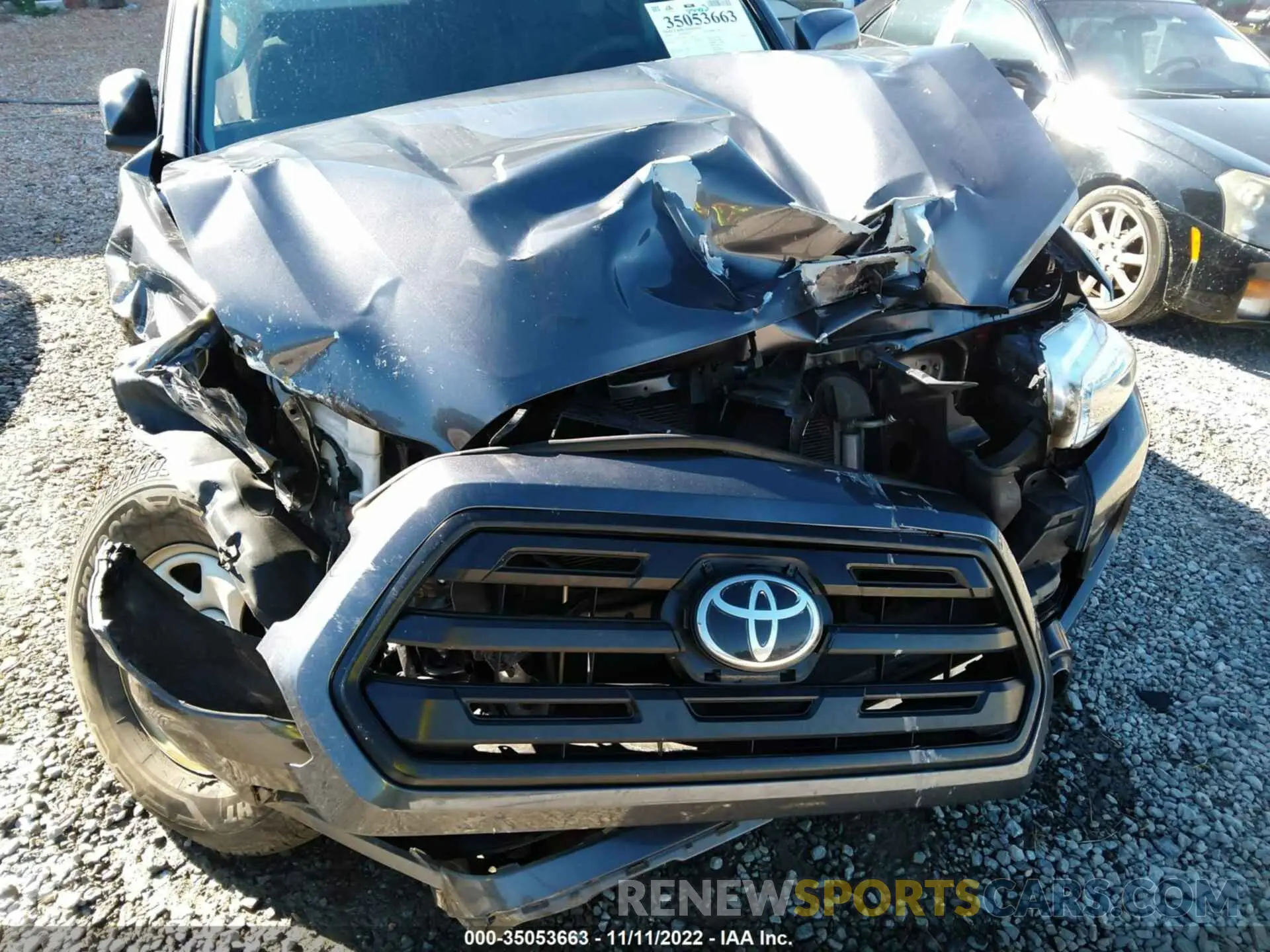 6 Photograph of a damaged car 5TFAX5GN4KX135569 TOYOTA TACOMA 2WD 2019