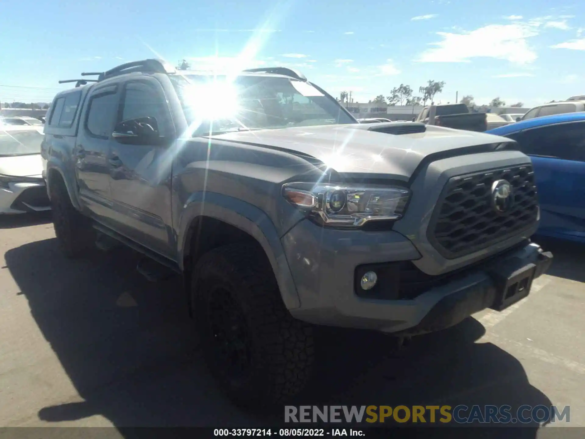 1 Photograph of a damaged car 5TFAZ5CN1KX076139 TOYOTA TACOMA 2WD 2019