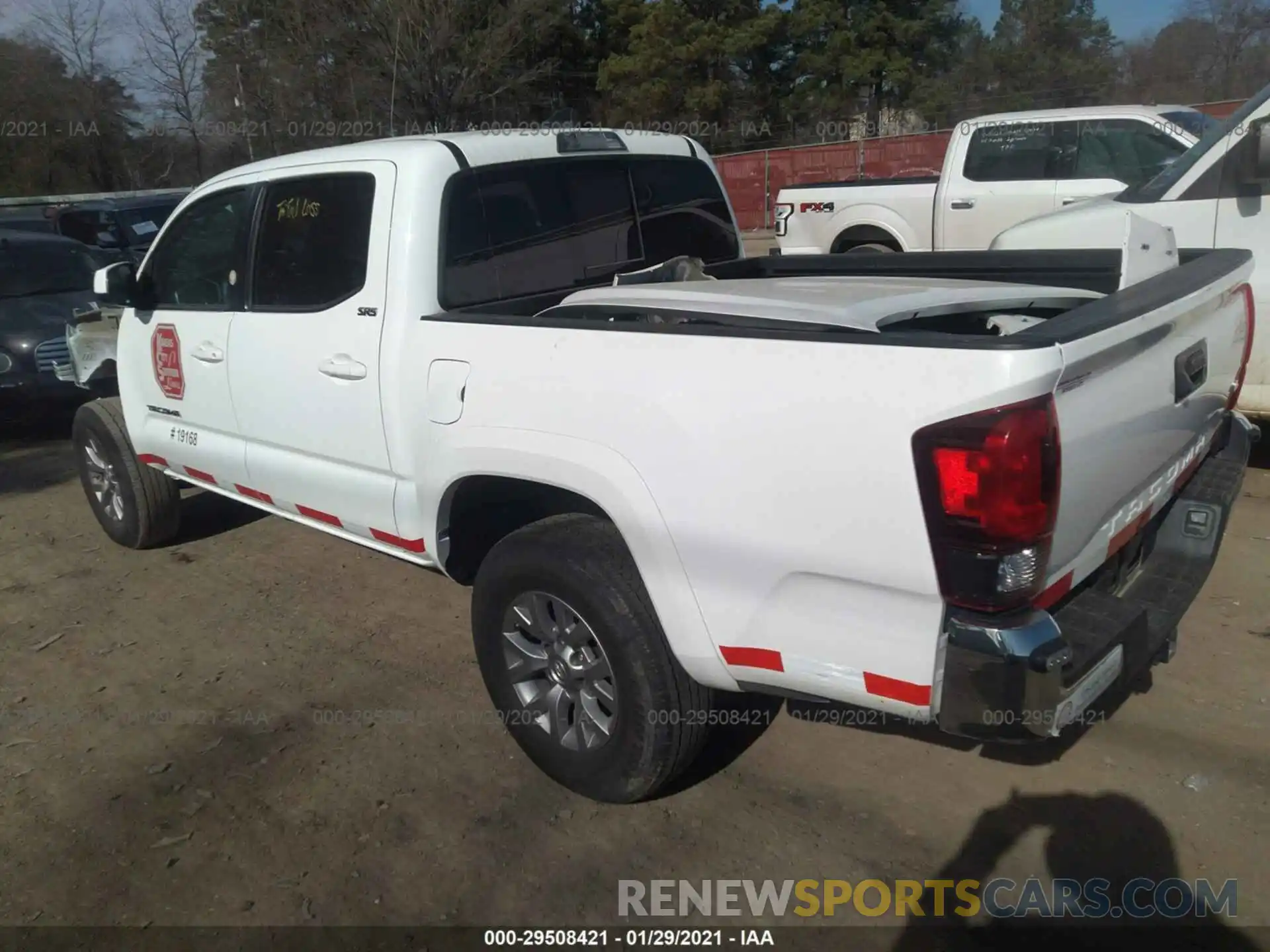 3 Photograph of a damaged car 5TFAZ5CN6KX082325 TOYOTA TACOMA 2WD 2019