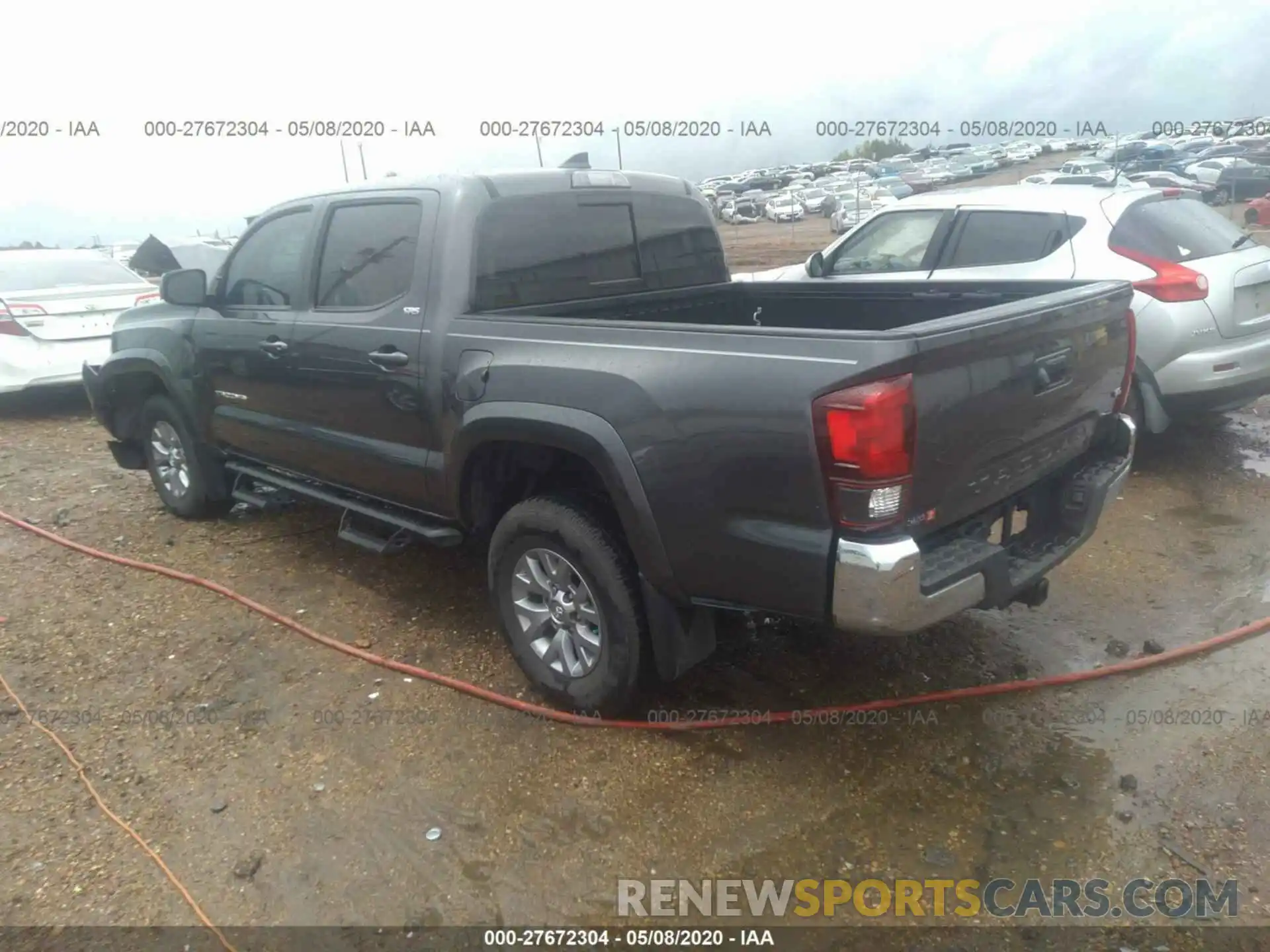 3 Photograph of a damaged car 5TFAZ5CN6KX086049 TOYOTA TACOMA 2WD 2019