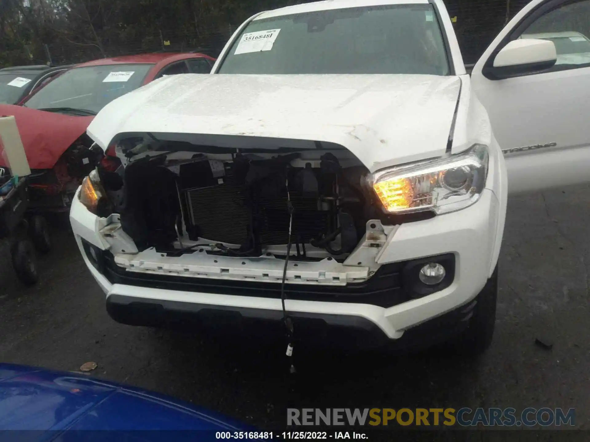 6 Photograph of a damaged car 5TFAZ5CNXKX074714 TOYOTA TACOMA 2WD 2019