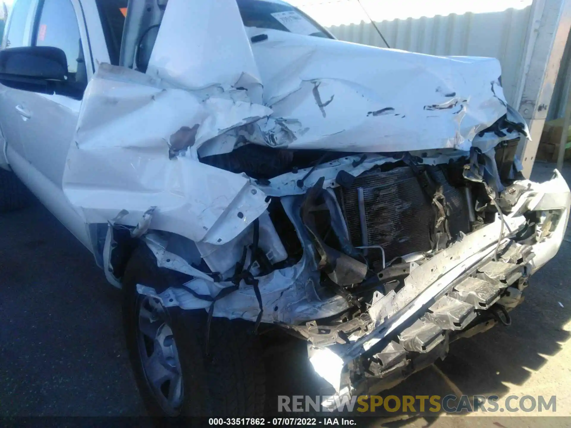 6 Photograph of a damaged car 5TFRX5GN2KX143138 TOYOTA TACOMA 2WD 2019