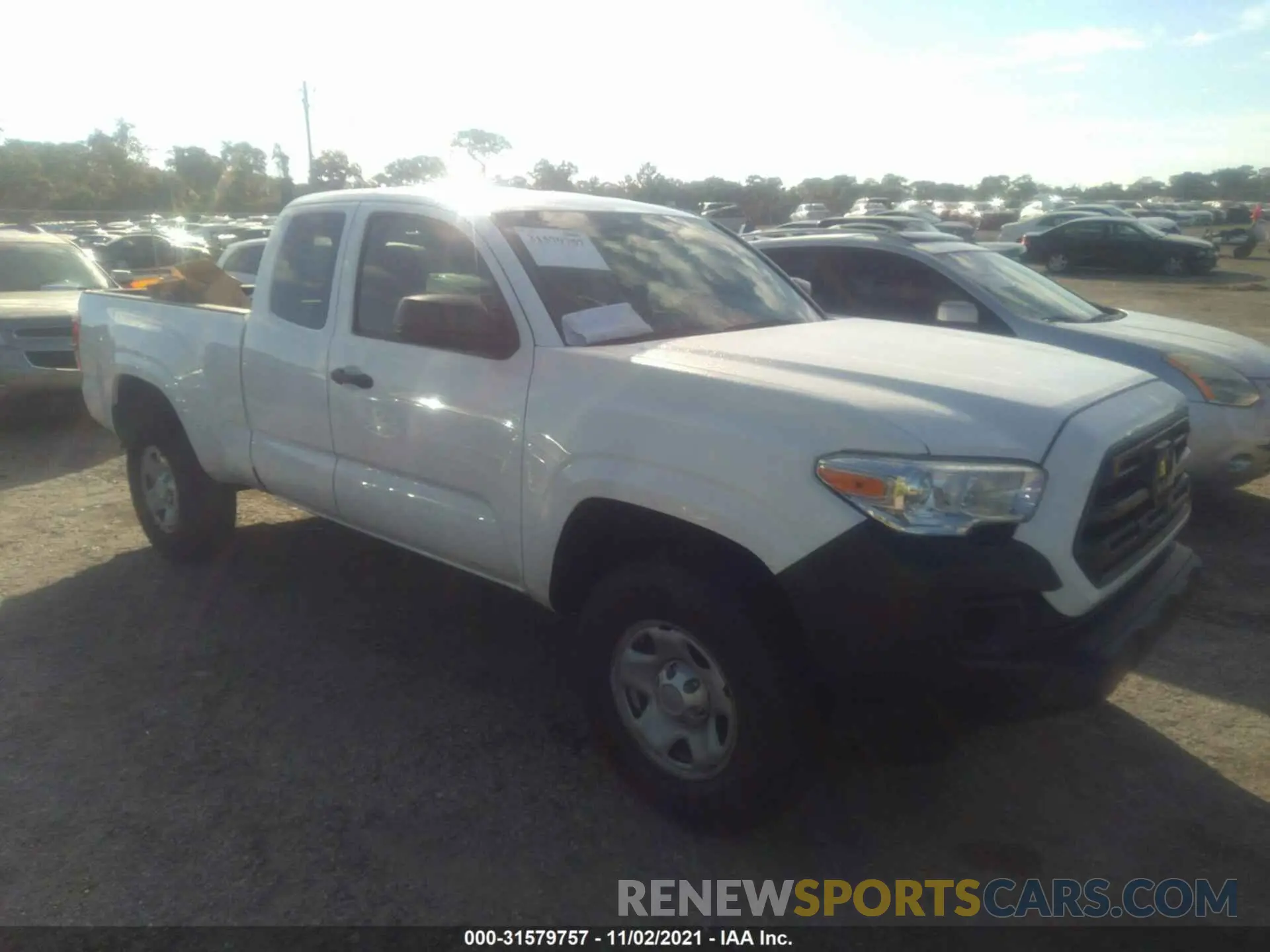 1 Photograph of a damaged car 5TFRX5GN2KX159047 TOYOTA TACOMA 2WD 2019