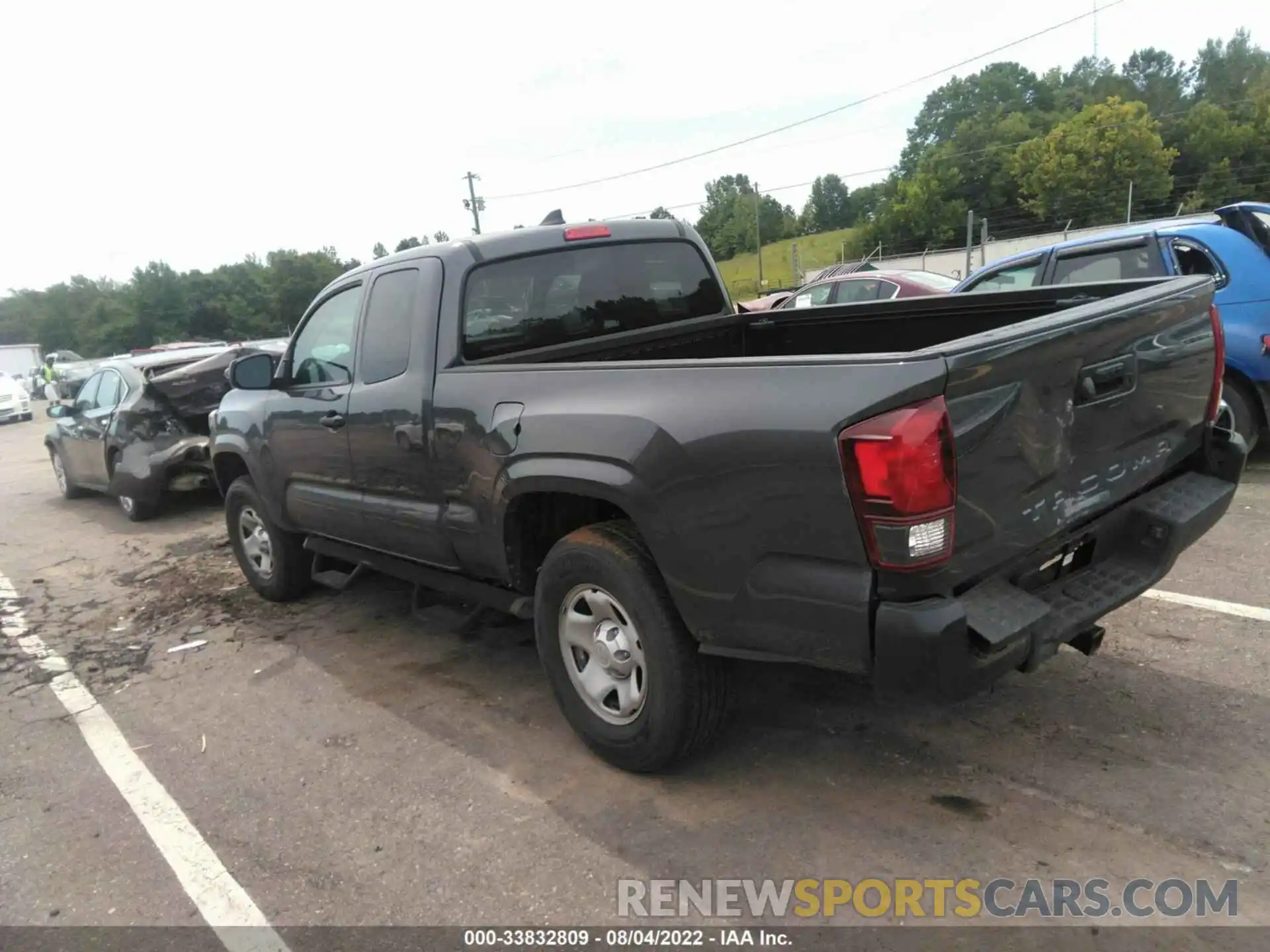 3 Photograph of a damaged car 5TFRX5GN3KX159364 TOYOTA TACOMA 2WD 2019