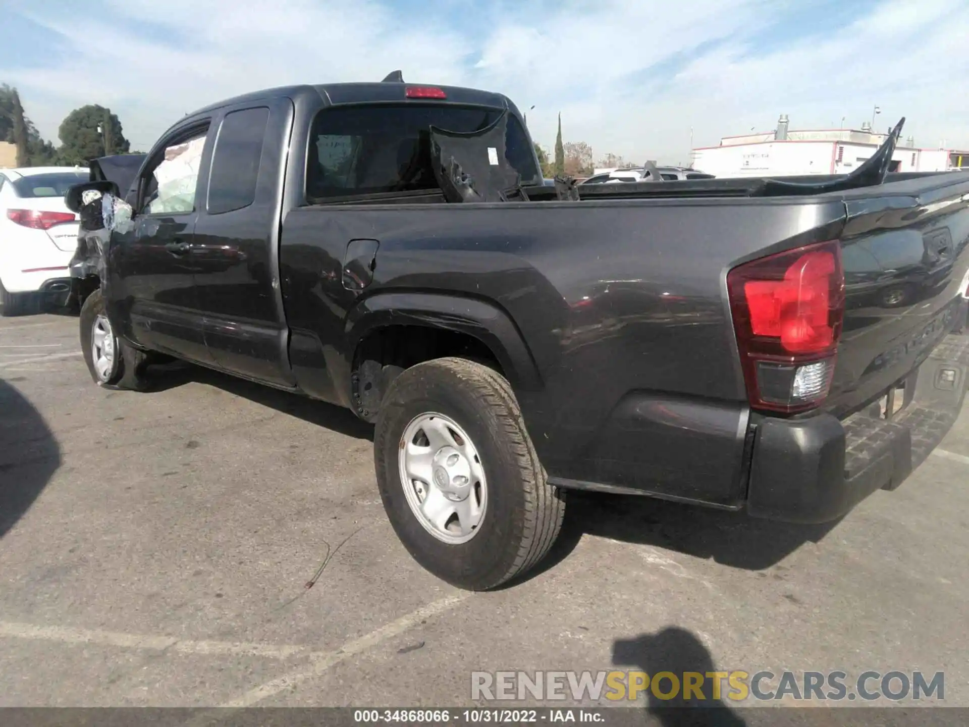 3 Photograph of a damaged car 5TFRX5GN4KX165187 TOYOTA TACOMA 2WD 2019