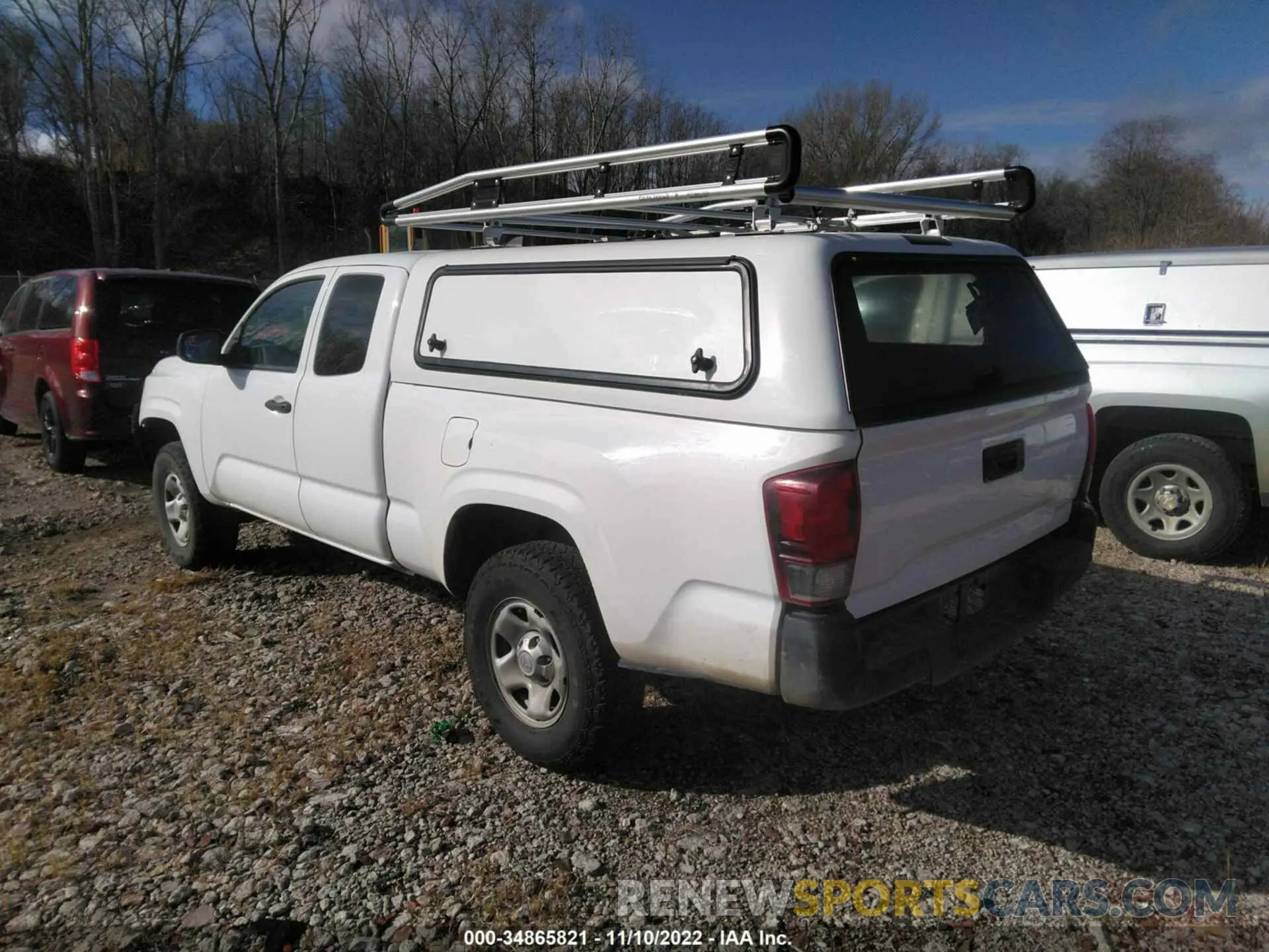 3 Photograph of a damaged car 5TFRX5GN5KX163576 TOYOTA TACOMA 2WD 2019