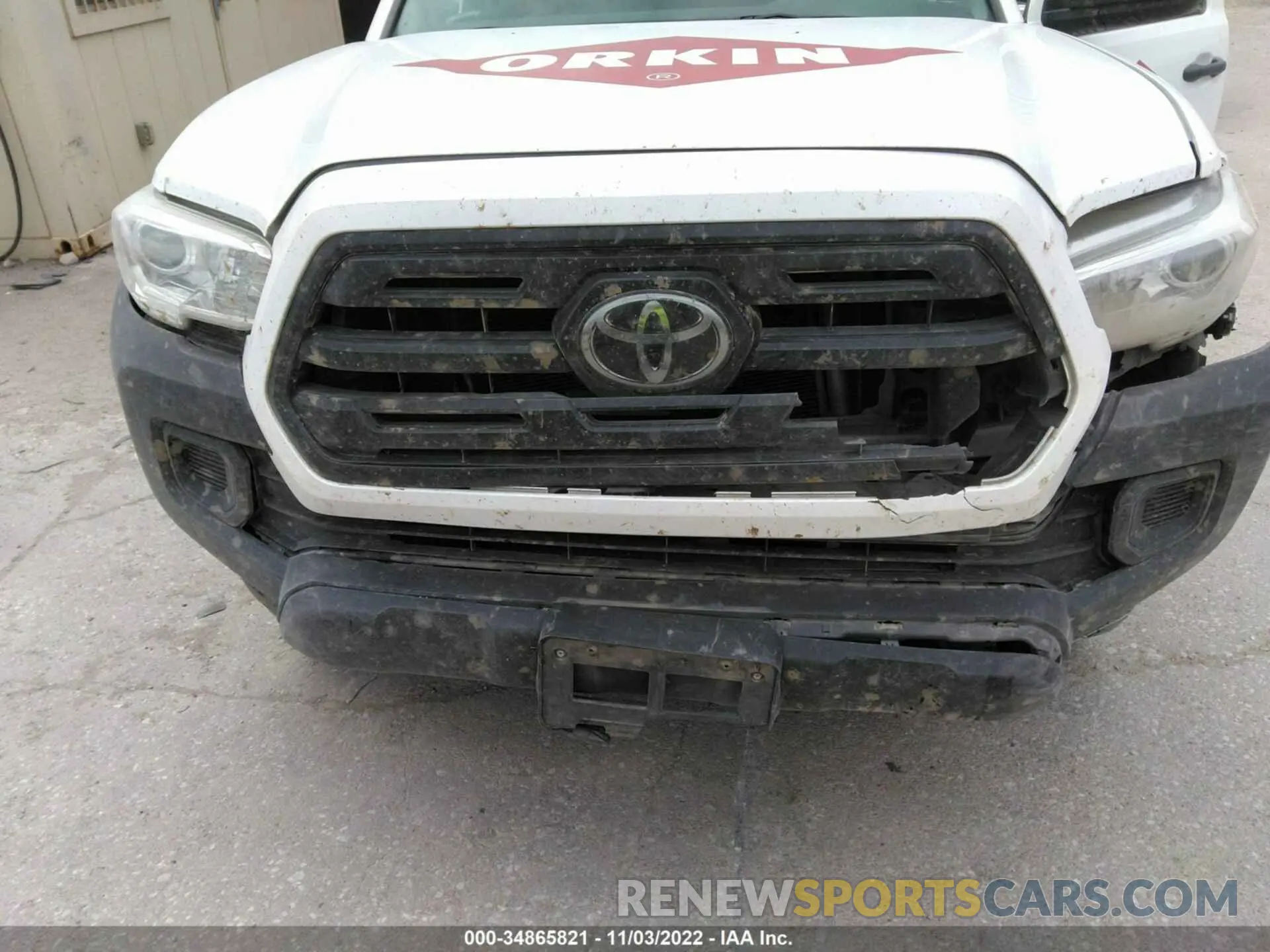6 Photograph of a damaged car 5TFRX5GN5KX163576 TOYOTA TACOMA 2WD 2019