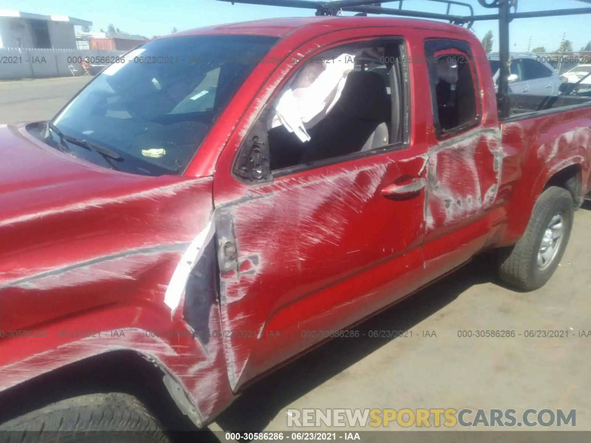 6 Photograph of a damaged car 5TFRX5GN7KX140798 TOYOTA TACOMA 2WD 2019