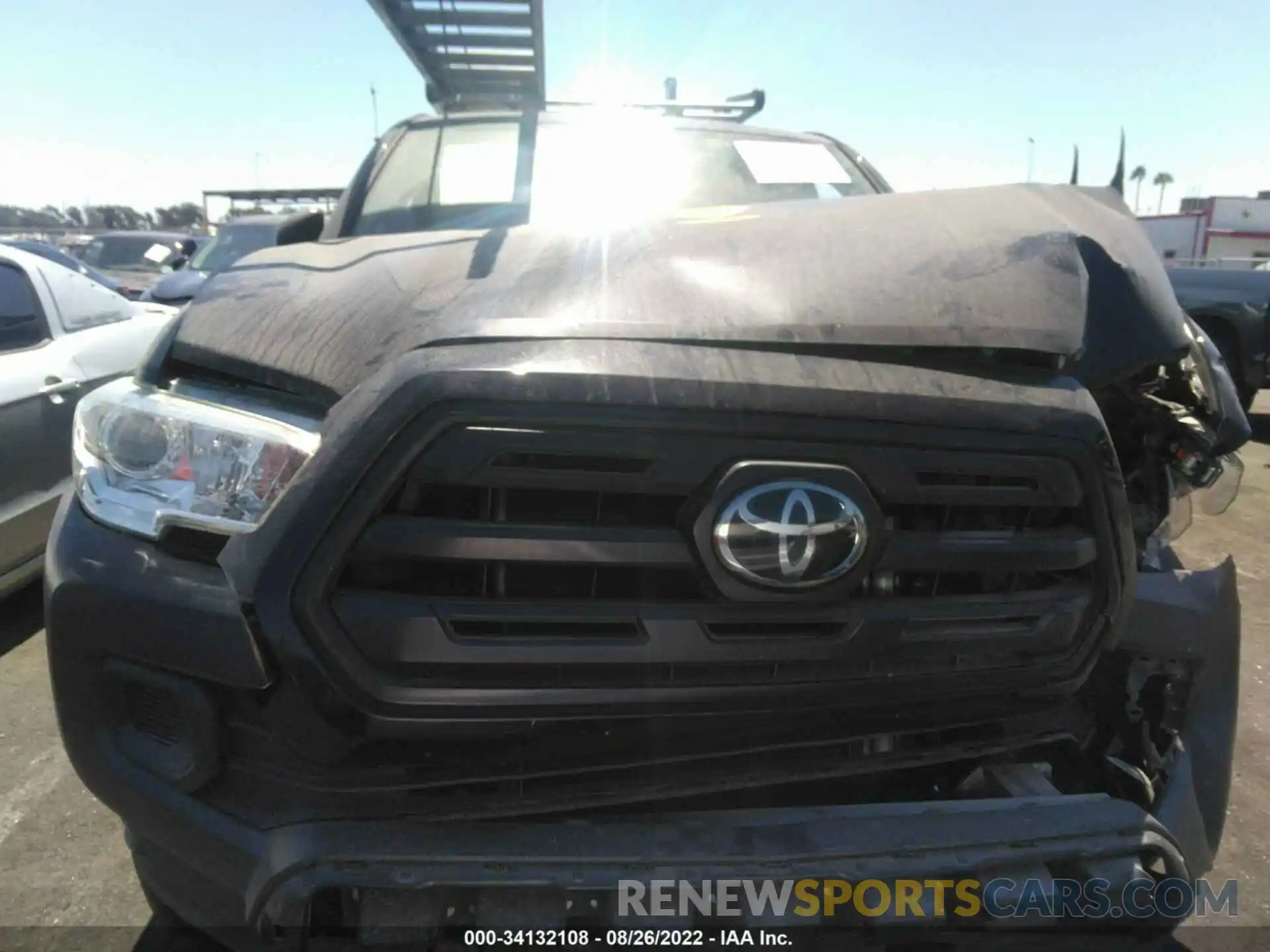 10 Photograph of a damaged car 5TFRX5GN7KX154944 TOYOTA TACOMA 2WD 2019