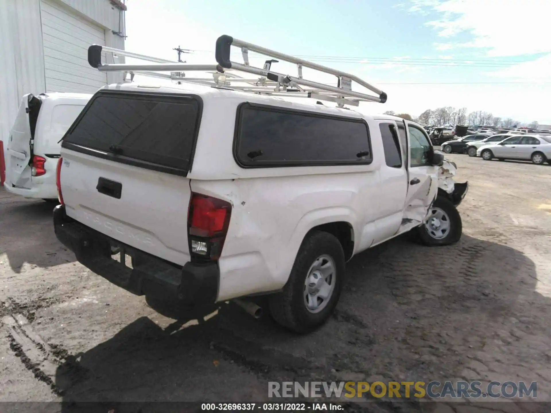 4 Photograph of a damaged car 5TFRX5GN9KX147882 TOYOTA TACOMA 2WD 2019