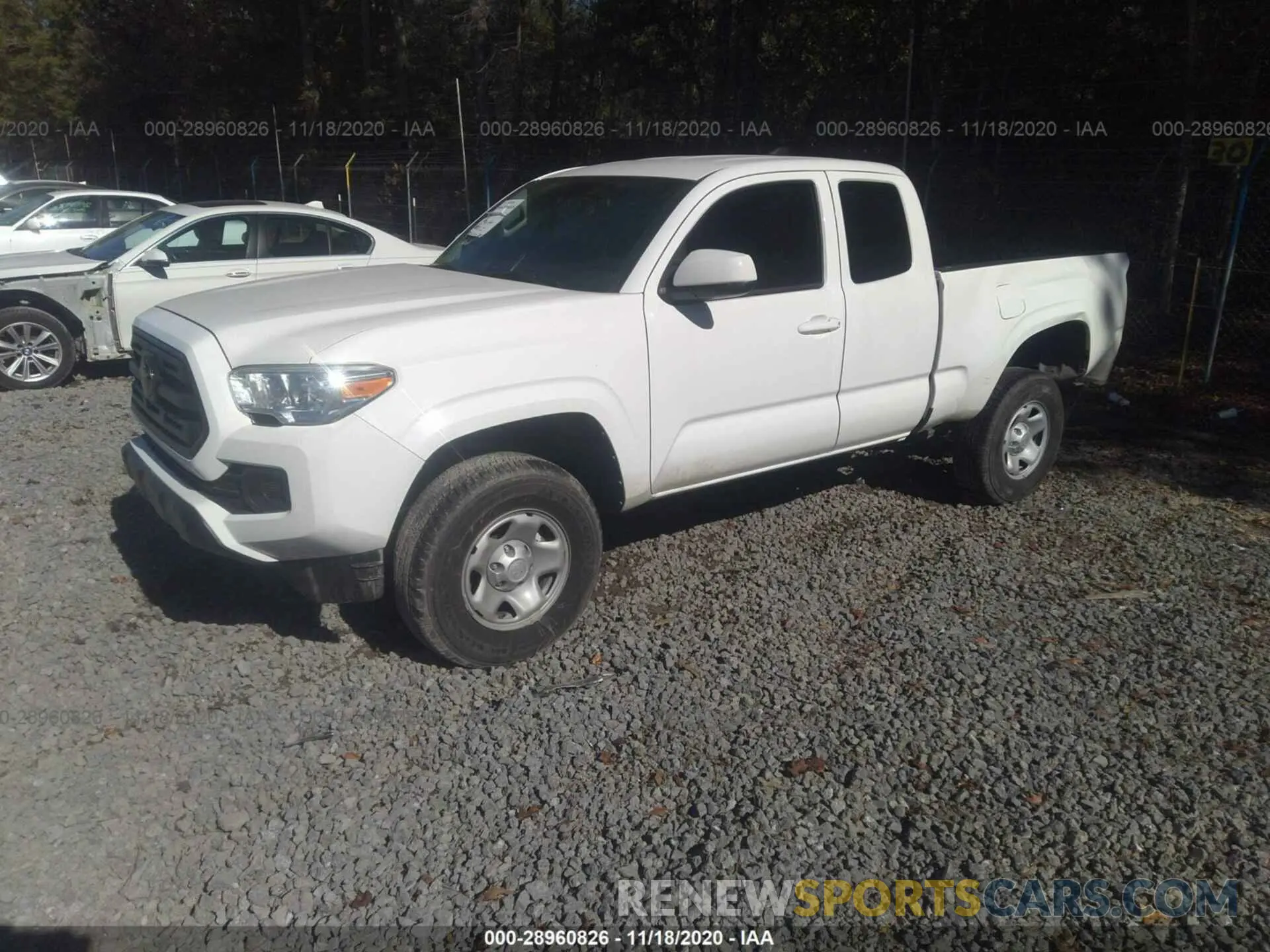 2 Photograph of a damaged car 5TFRZ5CN3KX078722 TOYOTA TACOMA 2WD 2019