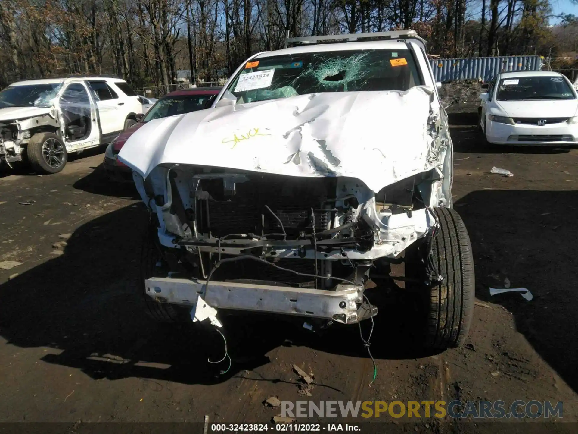 6 Photograph of a damaged car 5TFRZ5CNXKX078720 TOYOTA TACOMA 2WD 2019