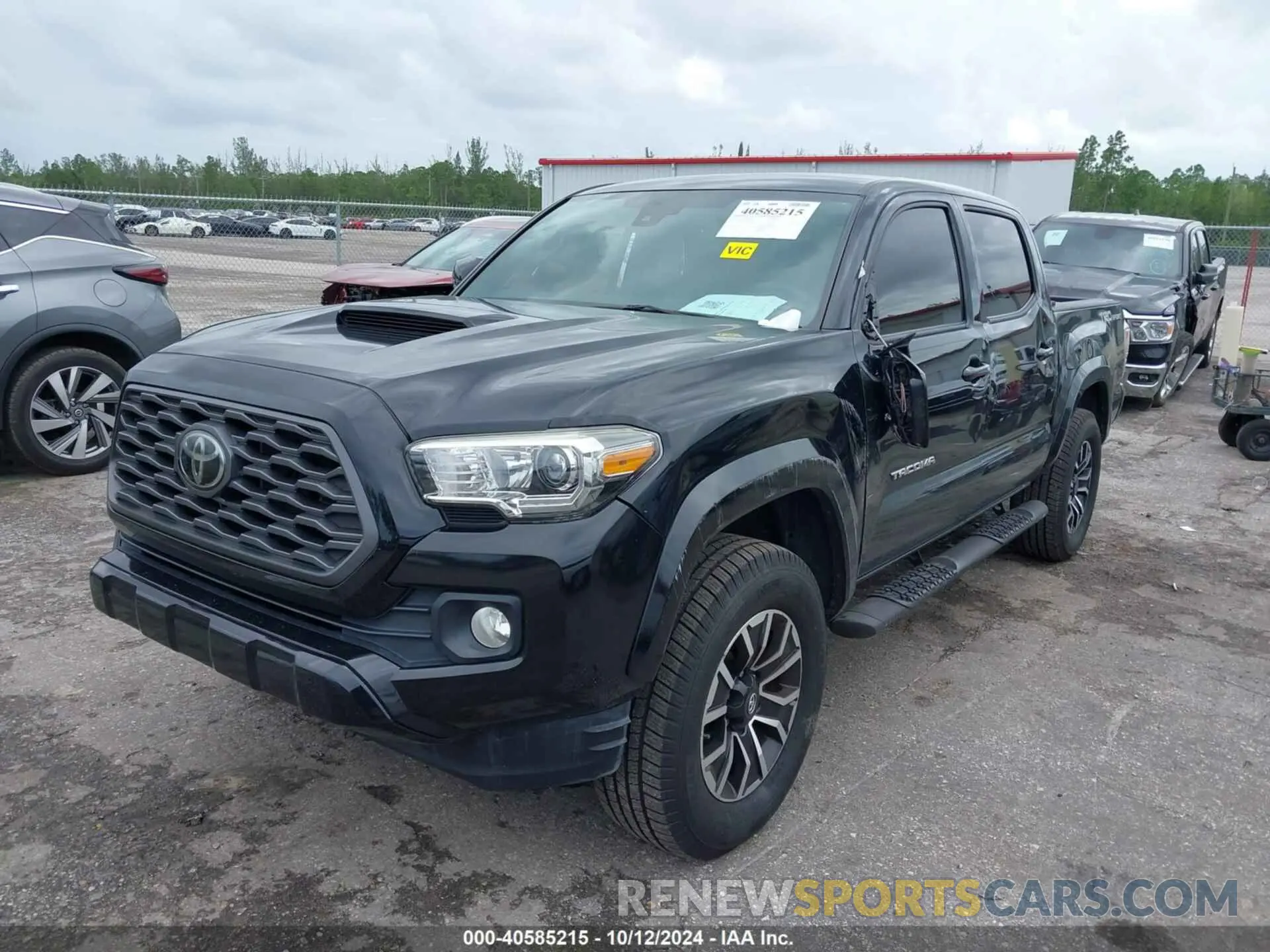 2 Photograph of a damaged car 3TMAZ5CN3LM128085 TOYOTA TACOMA 2WD 2020