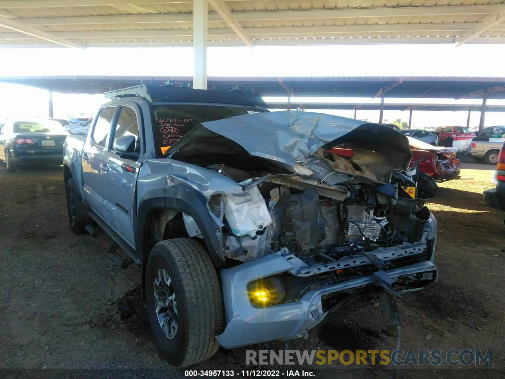 6 Photograph of a damaged car 3TMAZ5CN3LM128359 TOYOTA TACOMA 2WD 2020