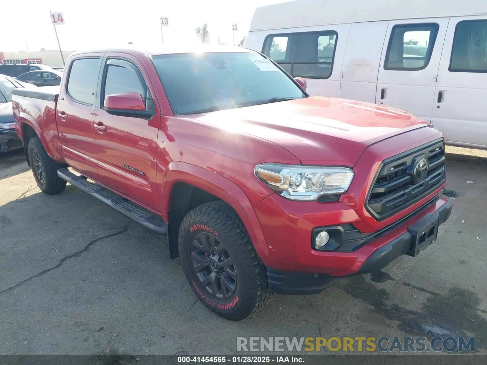 1 Photograph of a damaged car 3TMBZ5DN1LM024276 TOYOTA TACOMA 2WD 2020