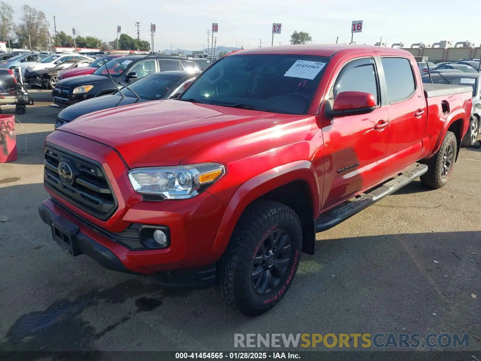 2 Photograph of a damaged car 3TMBZ5DN1LM024276 TOYOTA TACOMA 2WD 2020