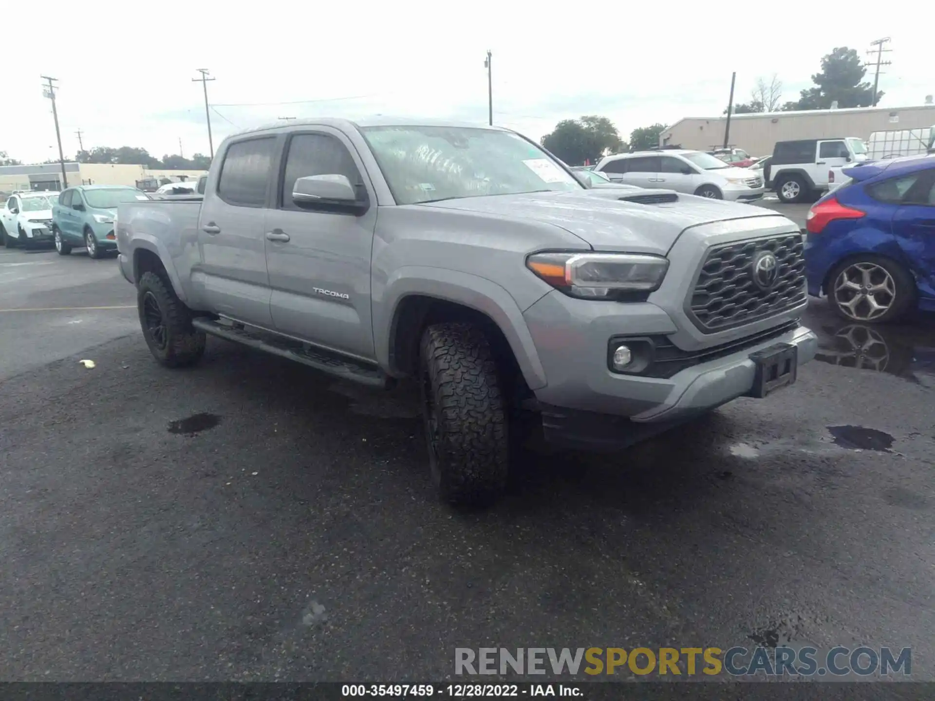 1 Photograph of a damaged car 3TMBZ5DN2LM023881 TOYOTA TACOMA 2WD 2020