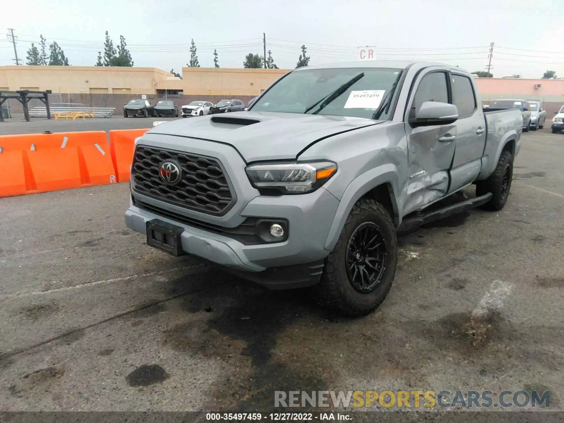 2 Photograph of a damaged car 3TMBZ5DN2LM023881 TOYOTA TACOMA 2WD 2020