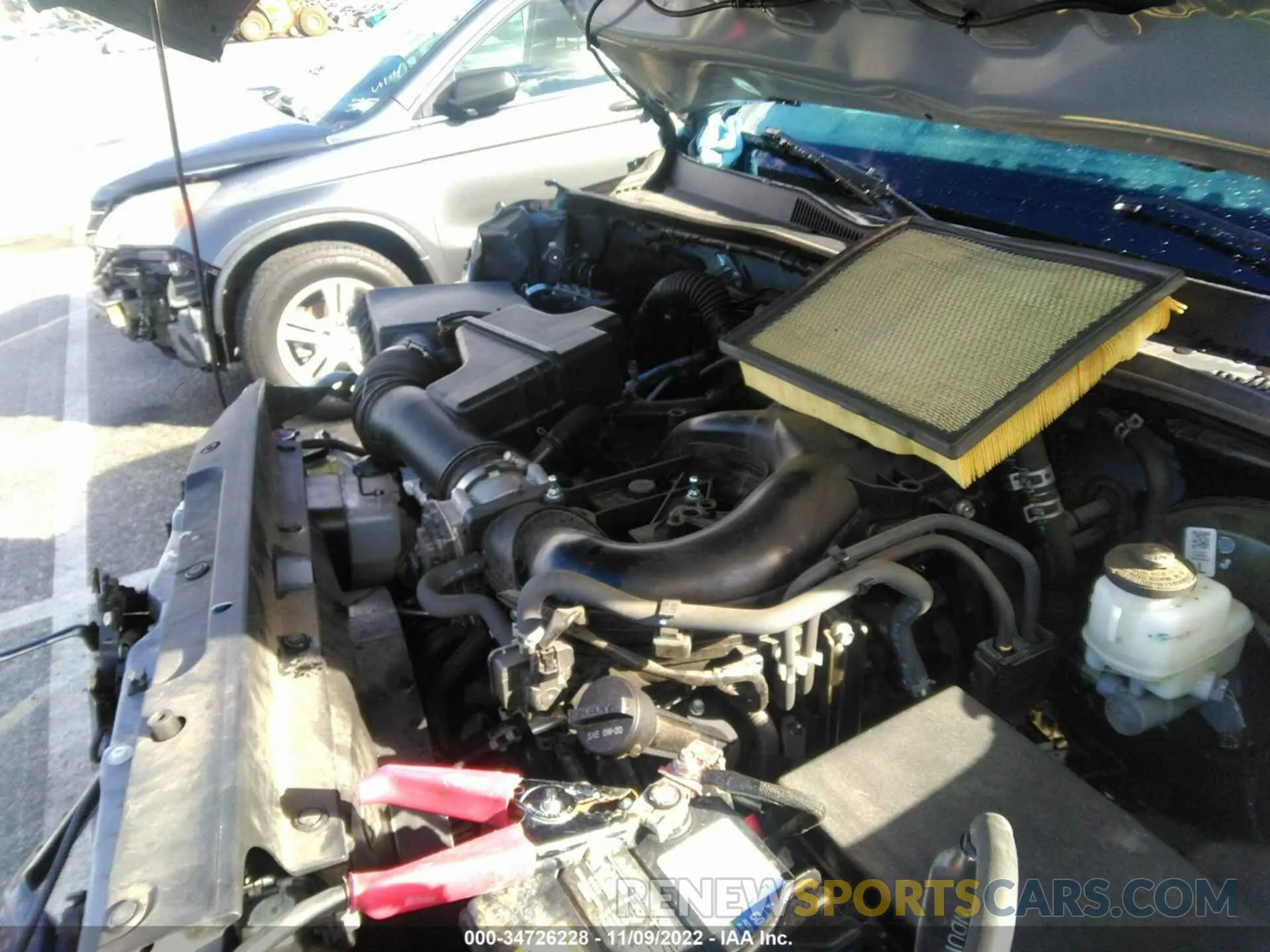 10 Photograph of a damaged car 3TMBZ5DN9LM025949 TOYOTA TACOMA 2WD 2020