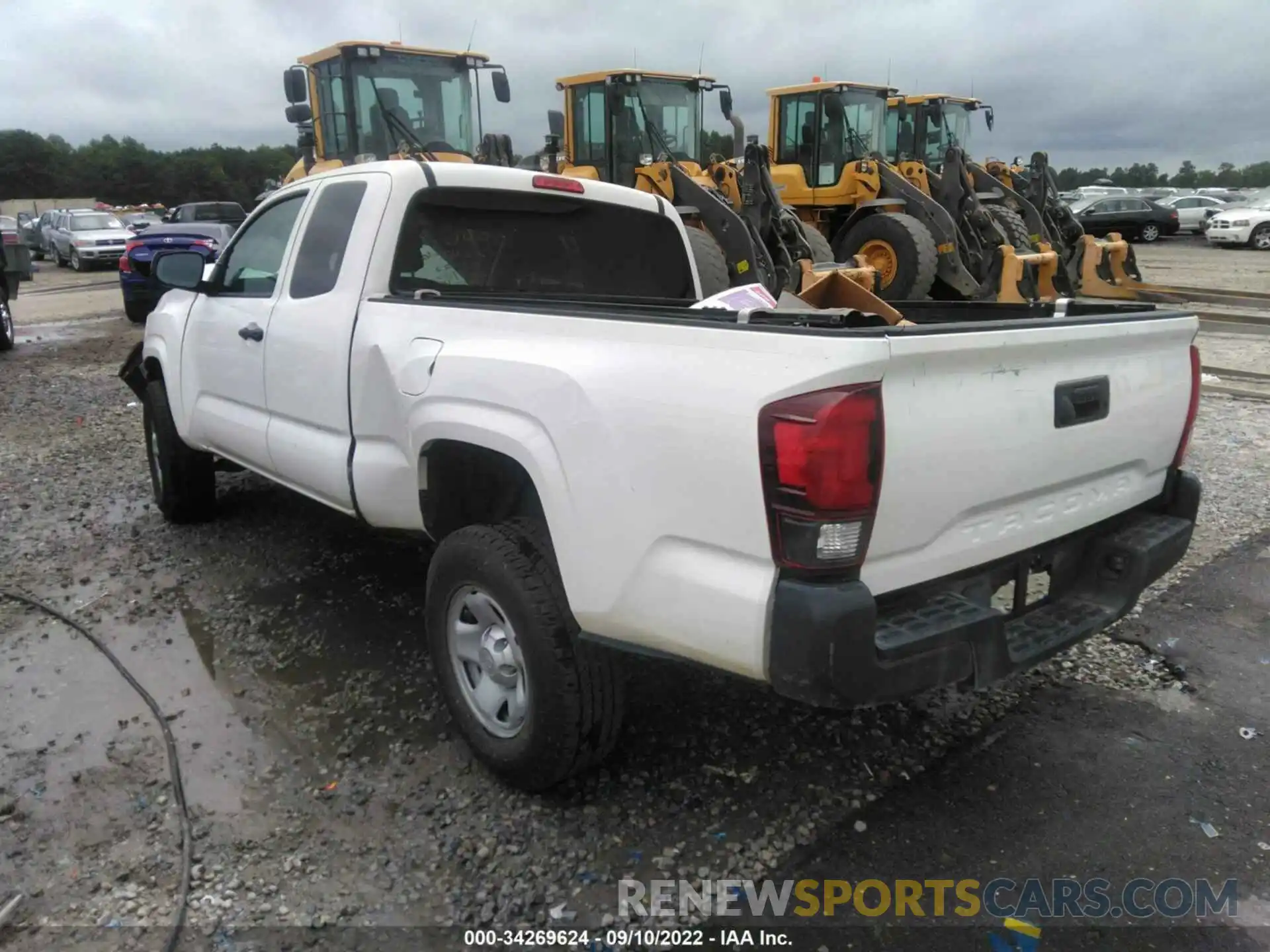 3 Photograph of a damaged car 3TYRX5GN5LT004598 TOYOTA TACOMA 2WD 2020