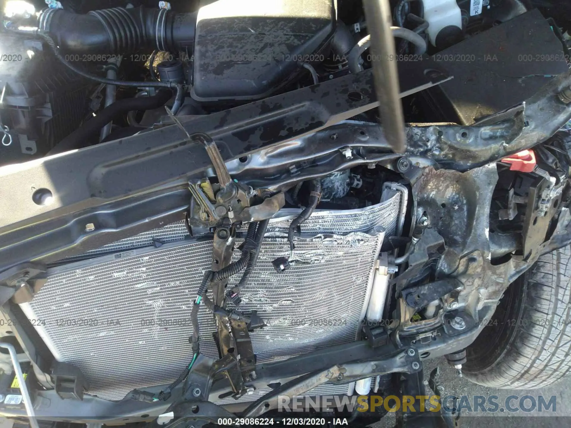 10 Photograph of a damaged car 3TYRX5GN8LT001405 TOYOTA TACOMA 2WD 2020