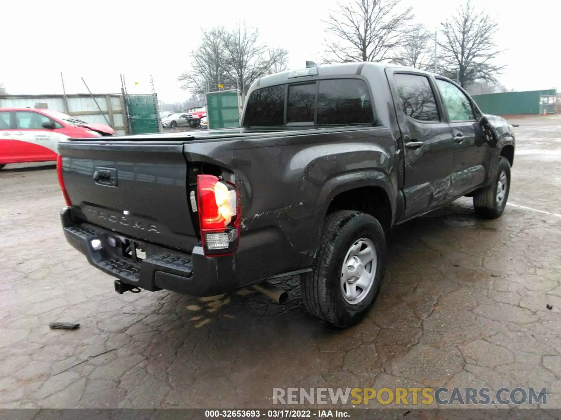 4 Photograph of a damaged car 5TFAX5GN7LX183892 TOYOTA TACOMA 2WD 2020